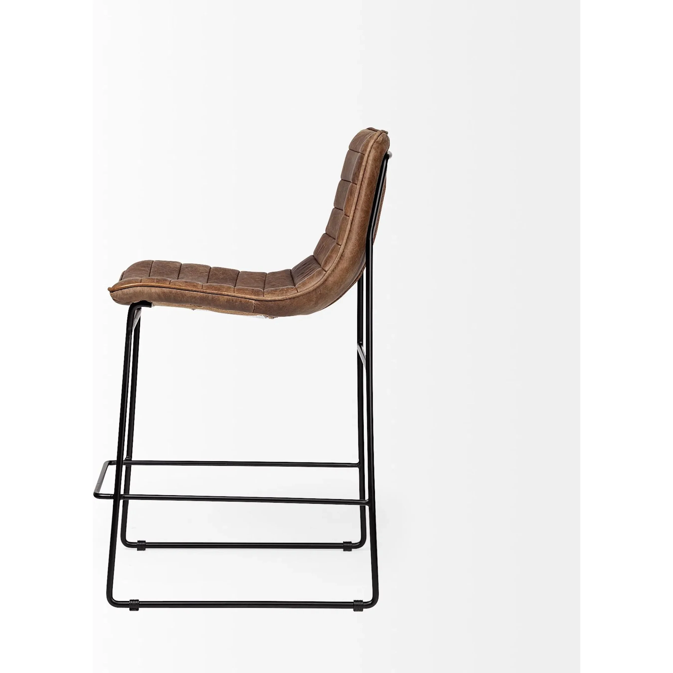 Meritt Leather Seat Bar/Counter Stool - Image 4