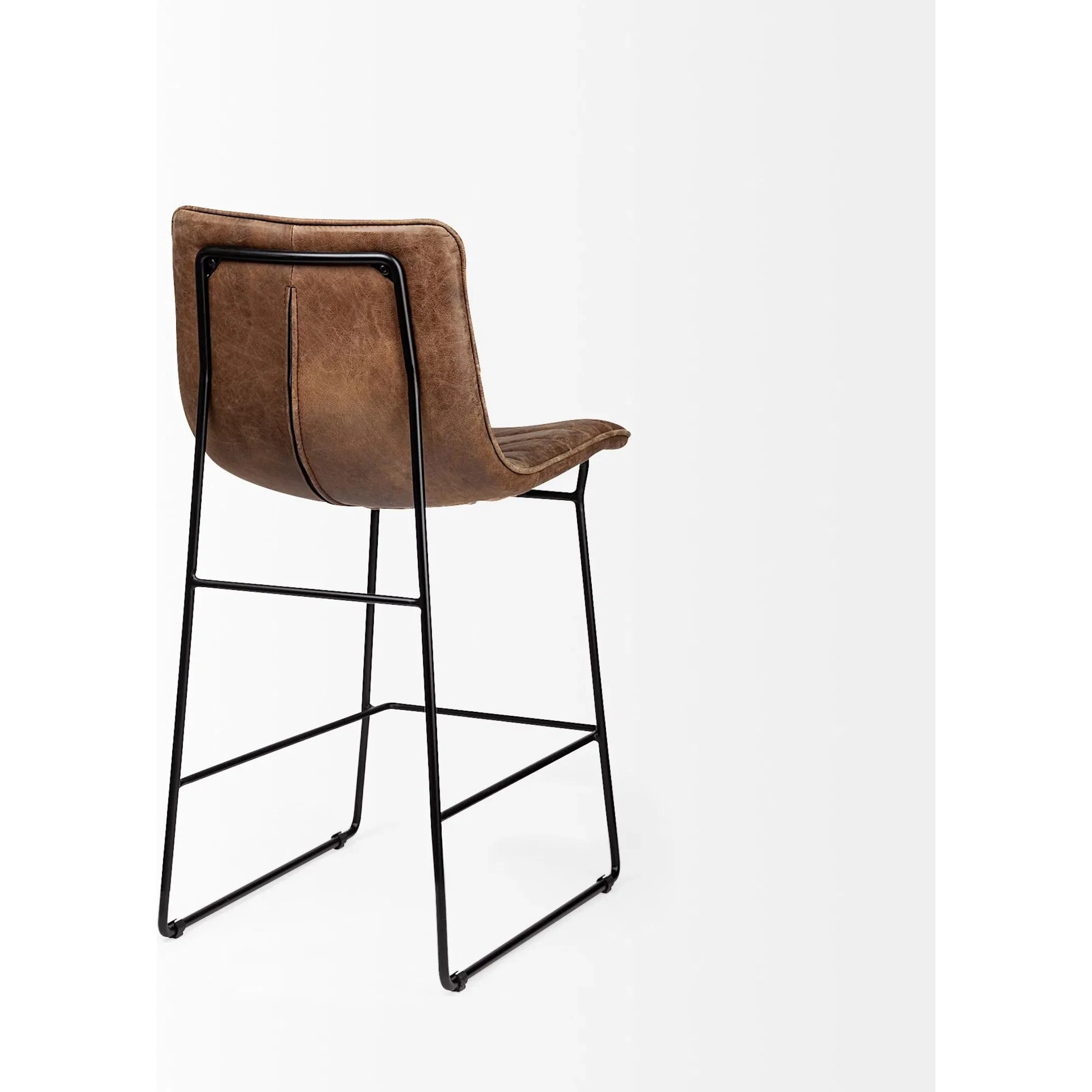 Meritt Leather Seat Bar/Counter Stool - Image 6