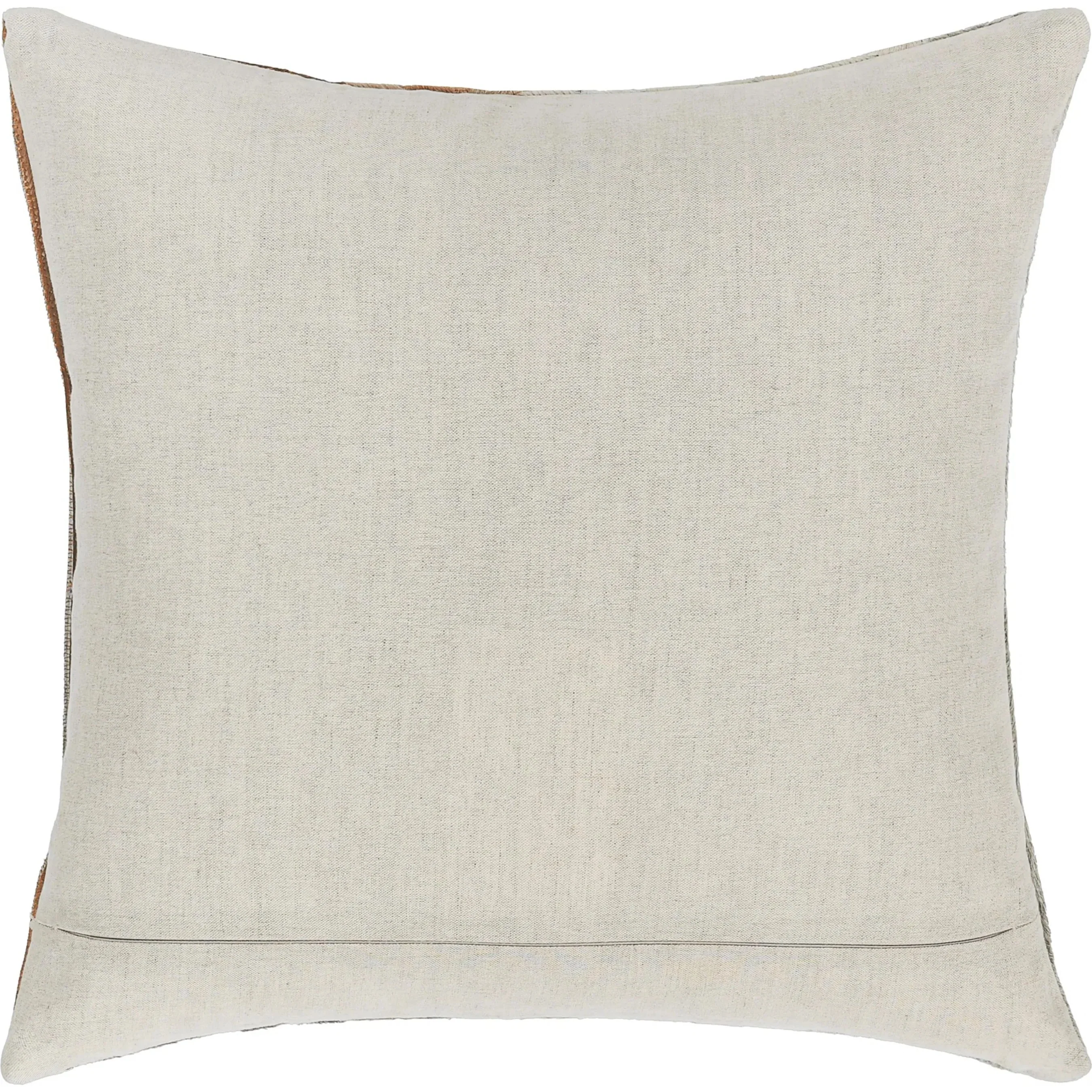 Meru Hair on Hide Throw Pillow - Image 3