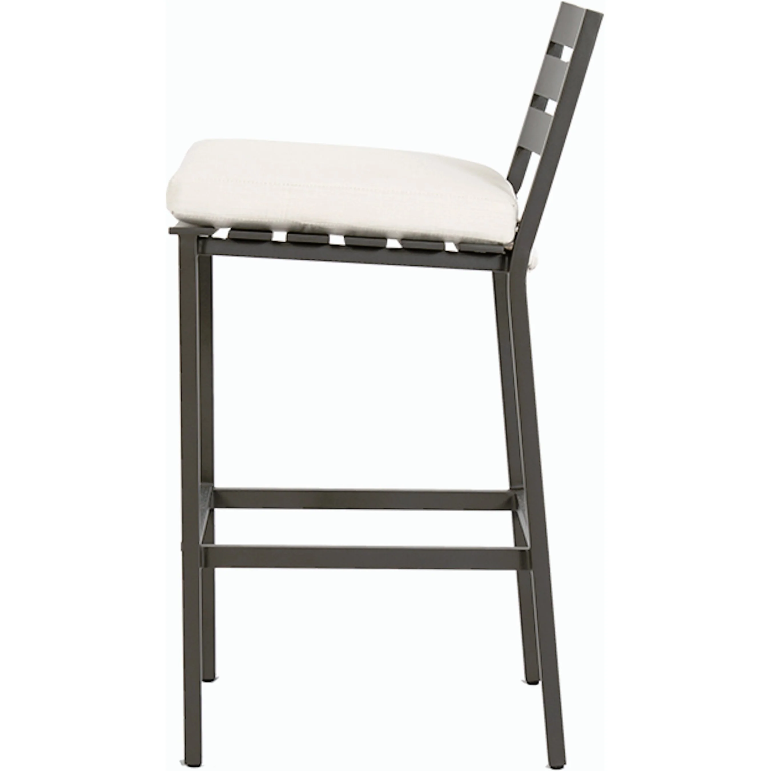 Mesa Outdoor Barstool in Cast Pumice - Image 3