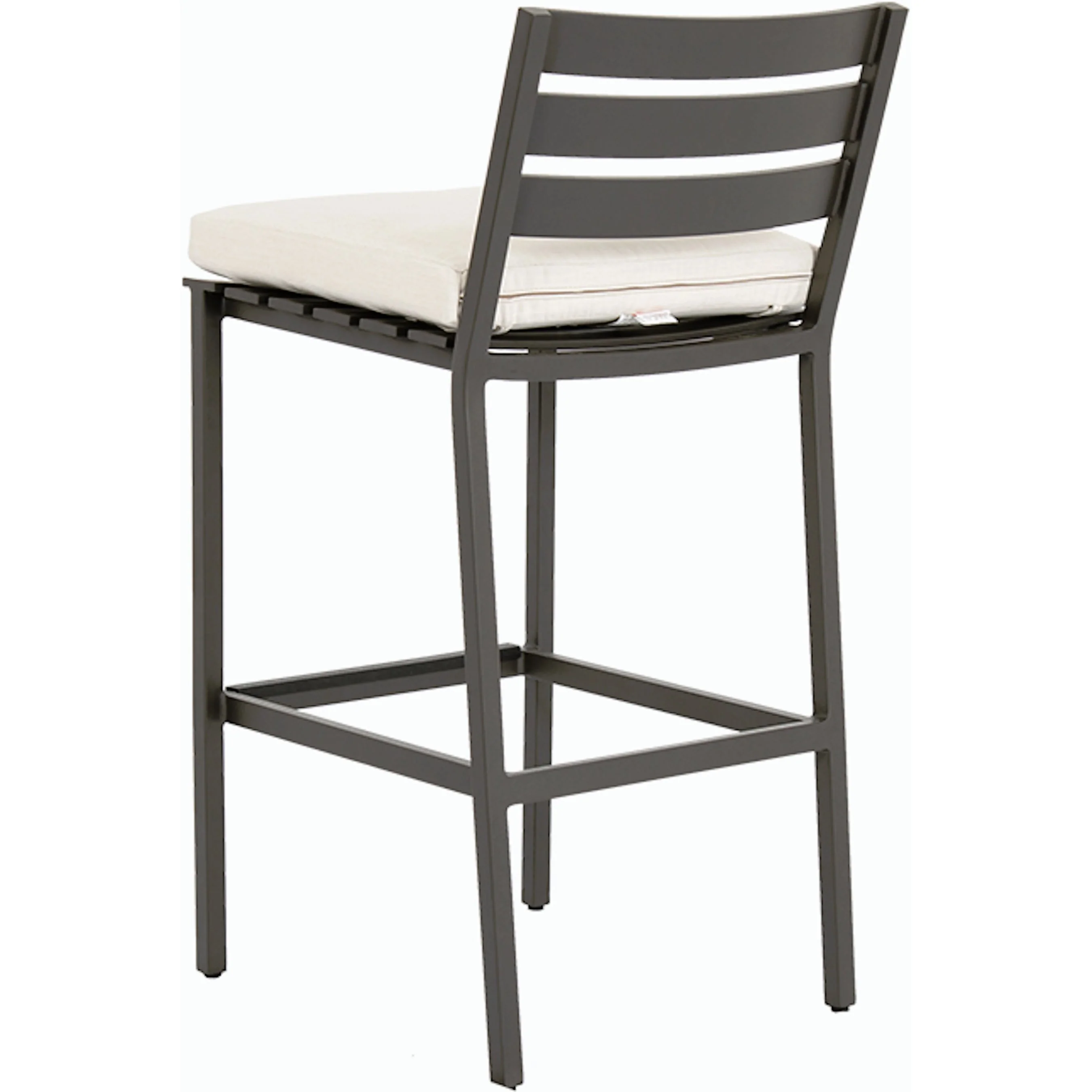 Mesa Outdoor Barstool in Cast Pumice - Image 4