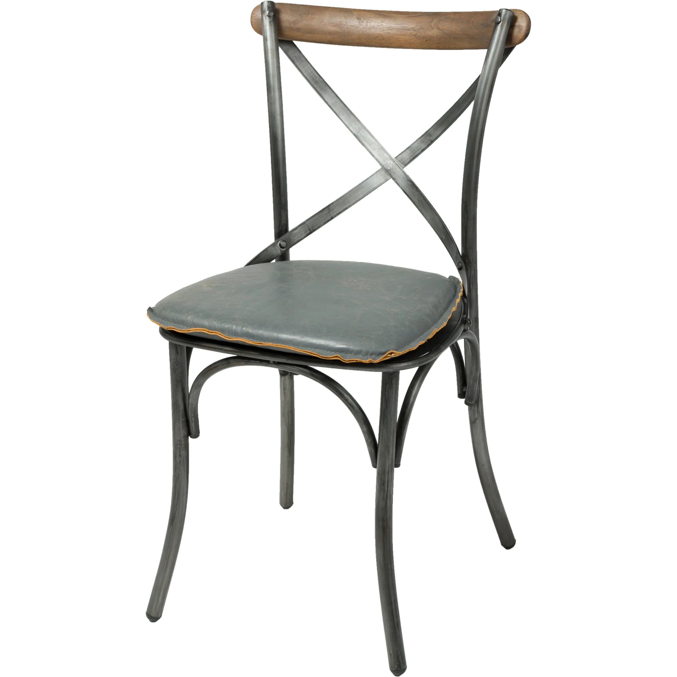 Metal Crossback Chair - Image 6