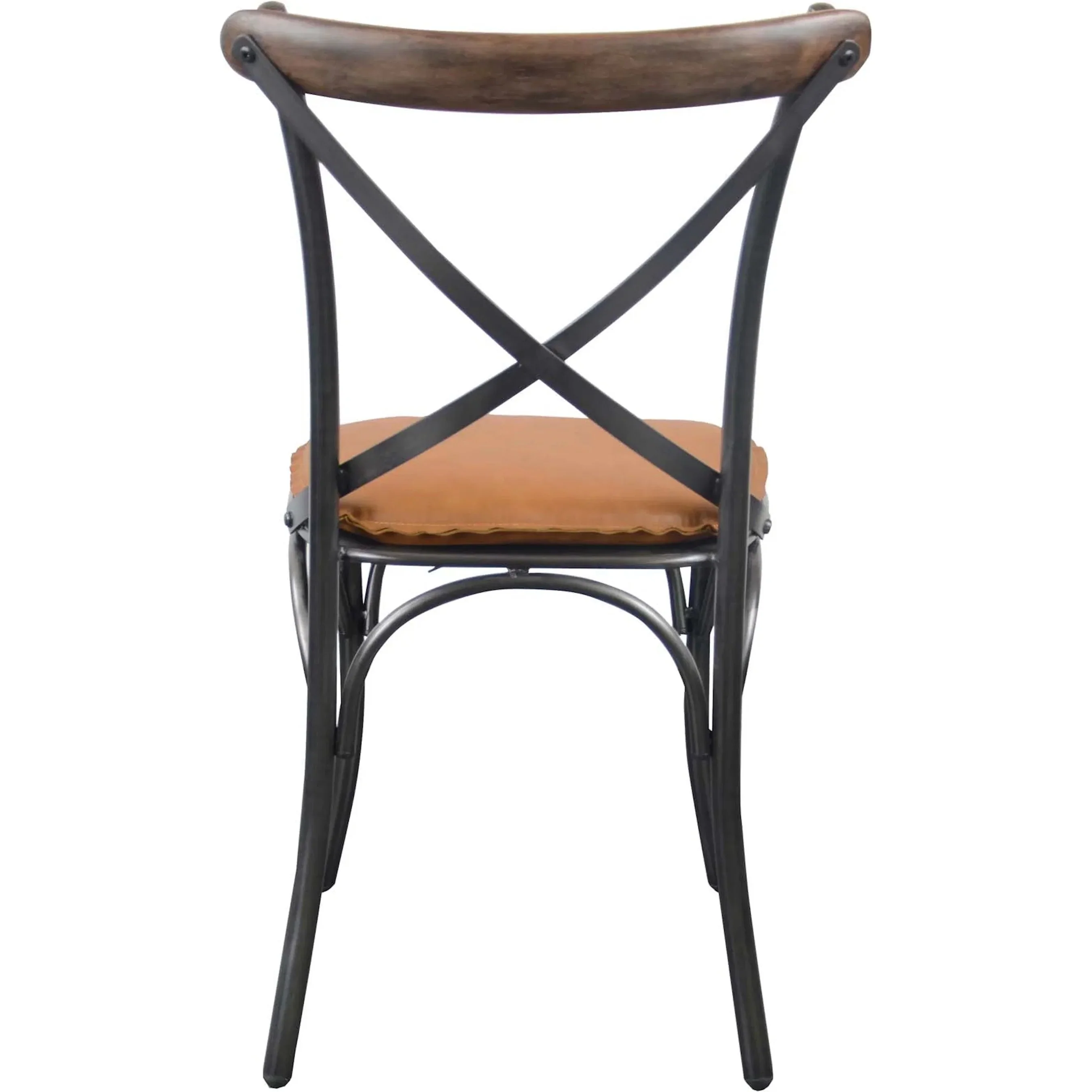 Metal Crossback Chair - Image 9