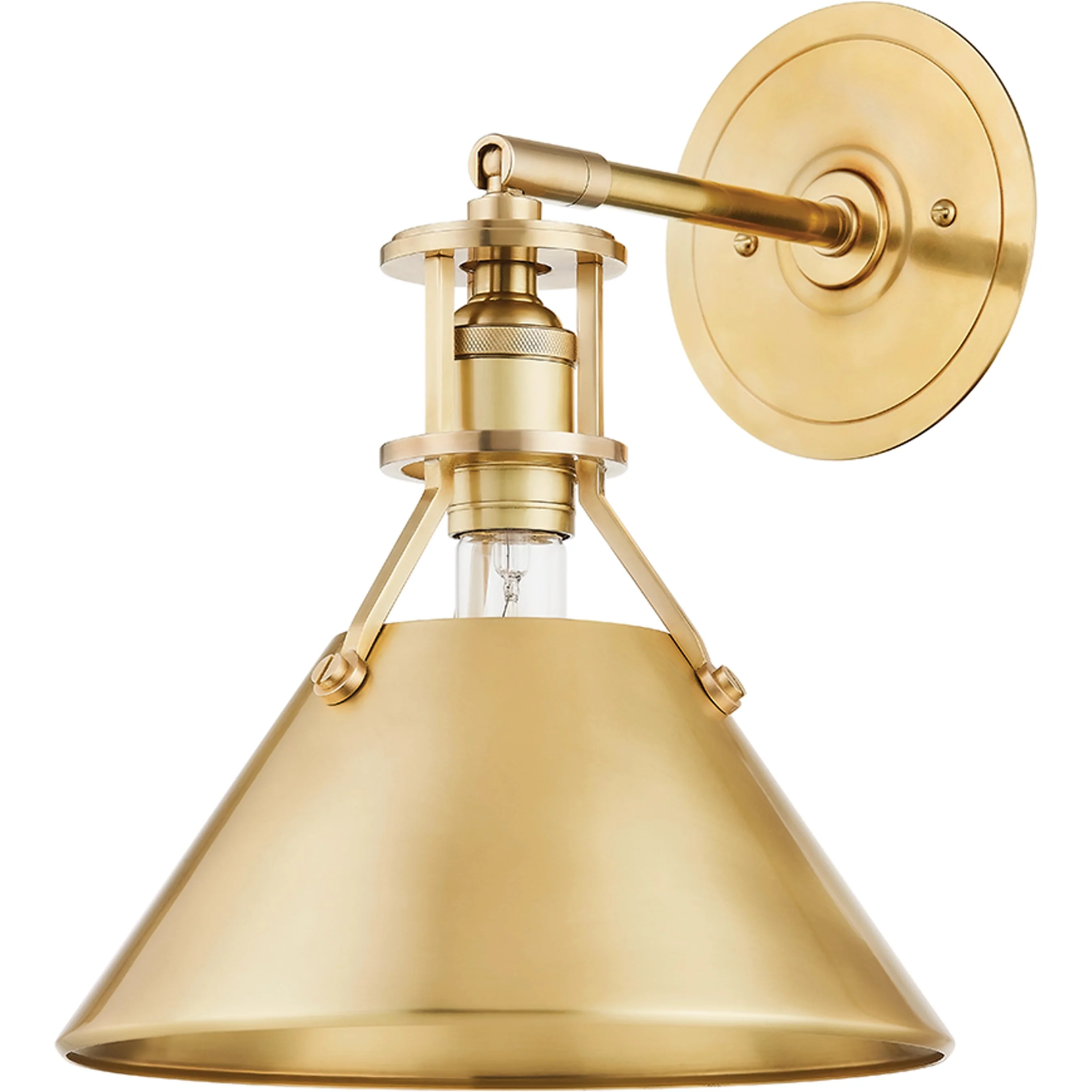 Metal No. 2 1 Light Sconce