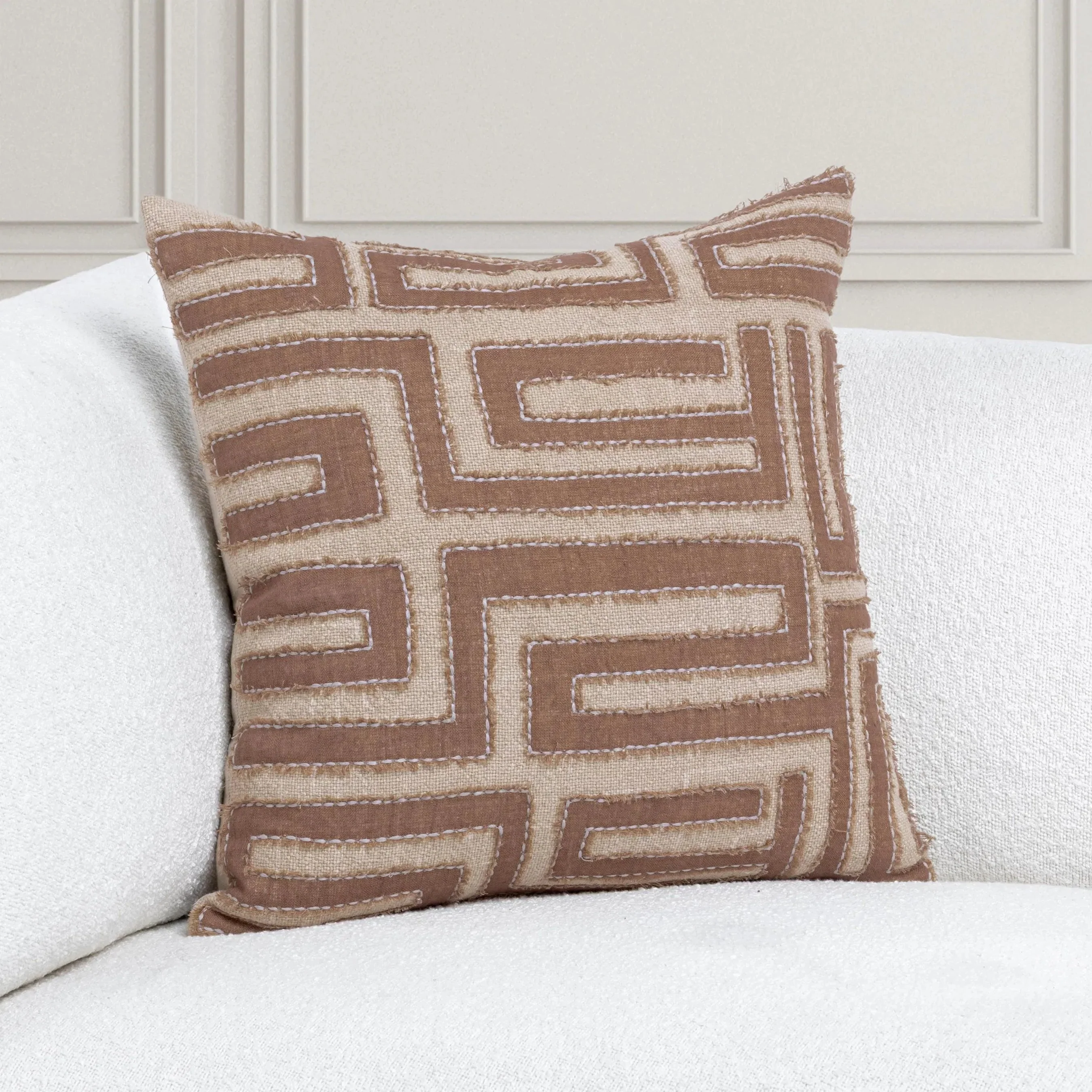 Mia Linen Blend Throw Pillow - Image 27