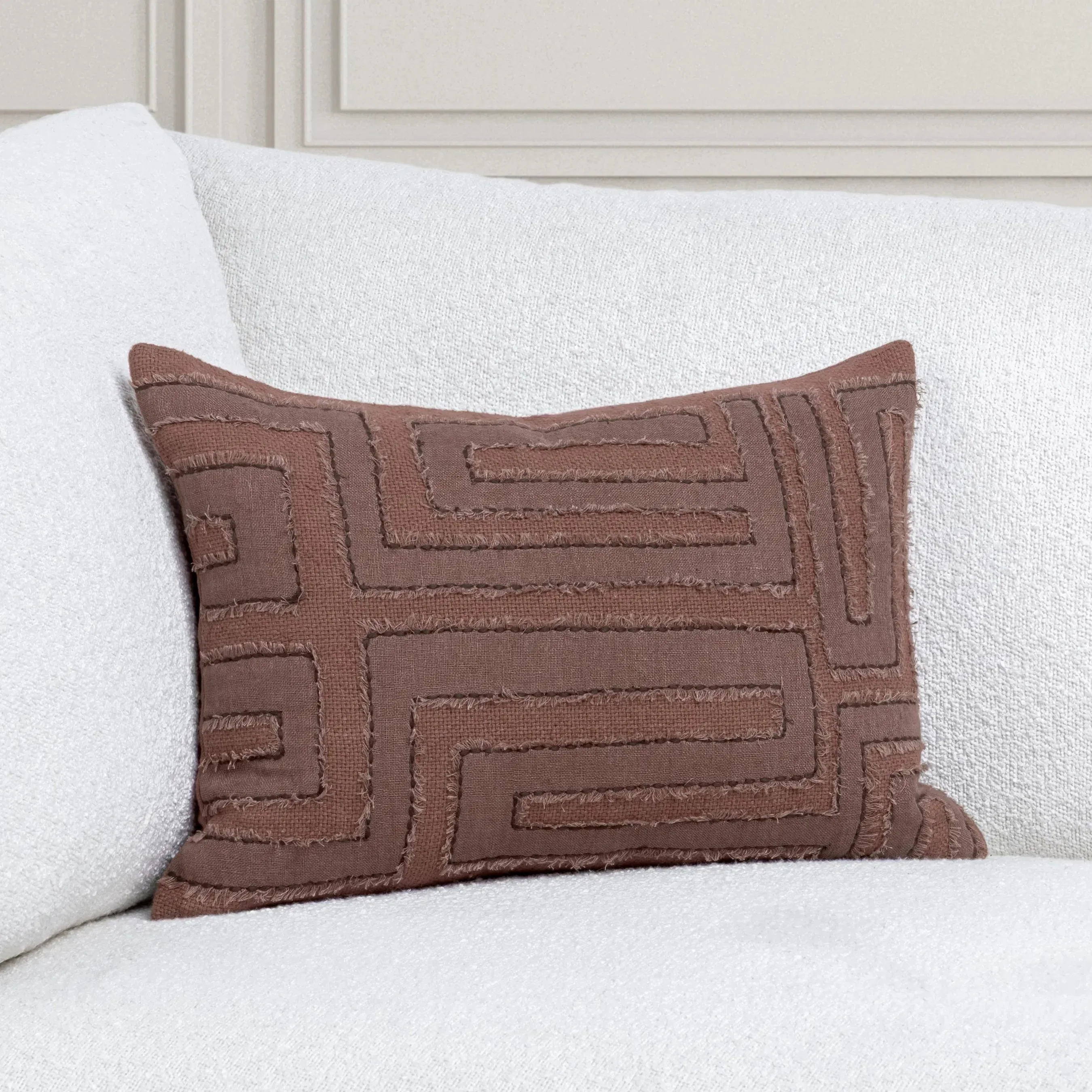 Mia Linen Blend Throw Pillow - Image 28