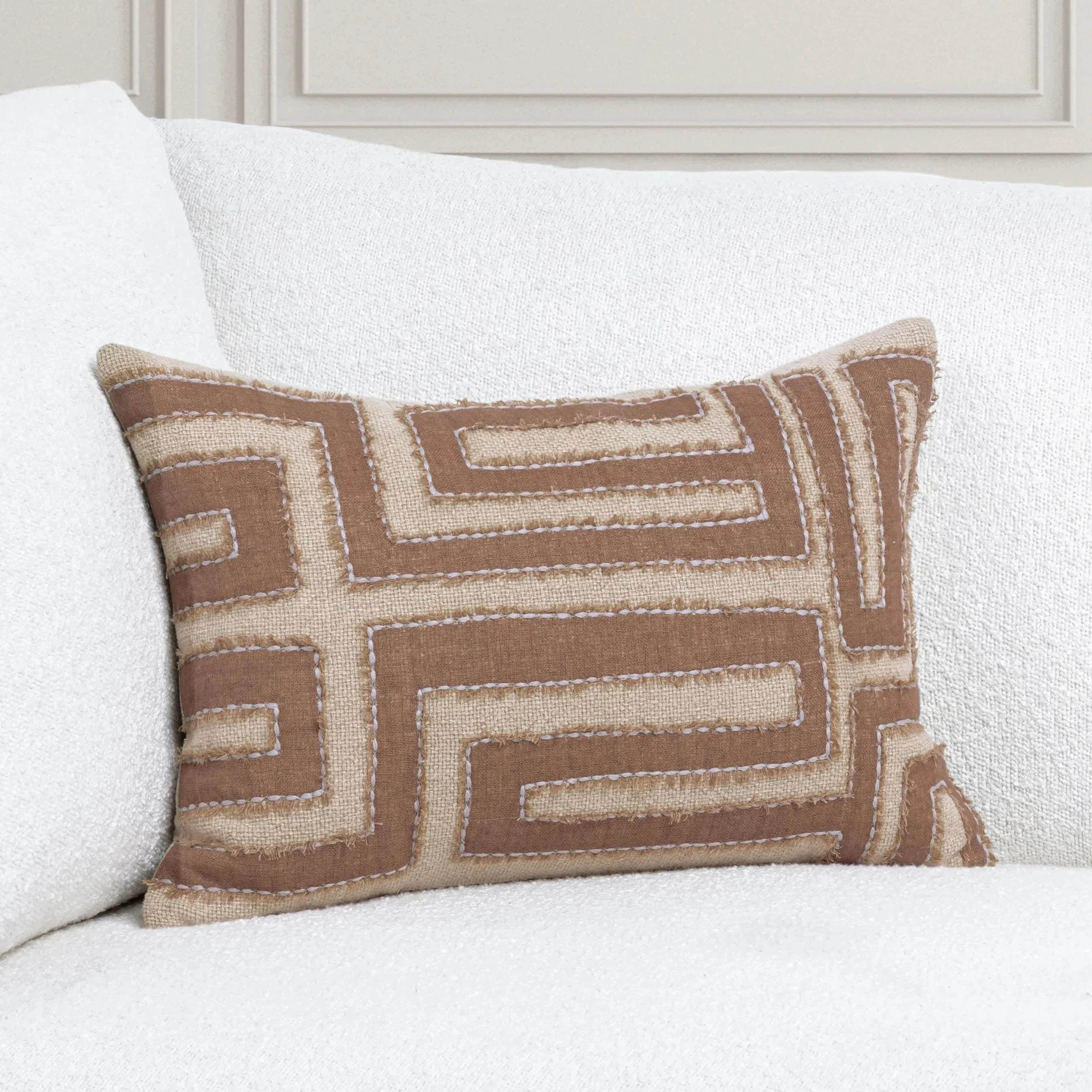 Mia Linen Blend Throw Pillow - Image 29