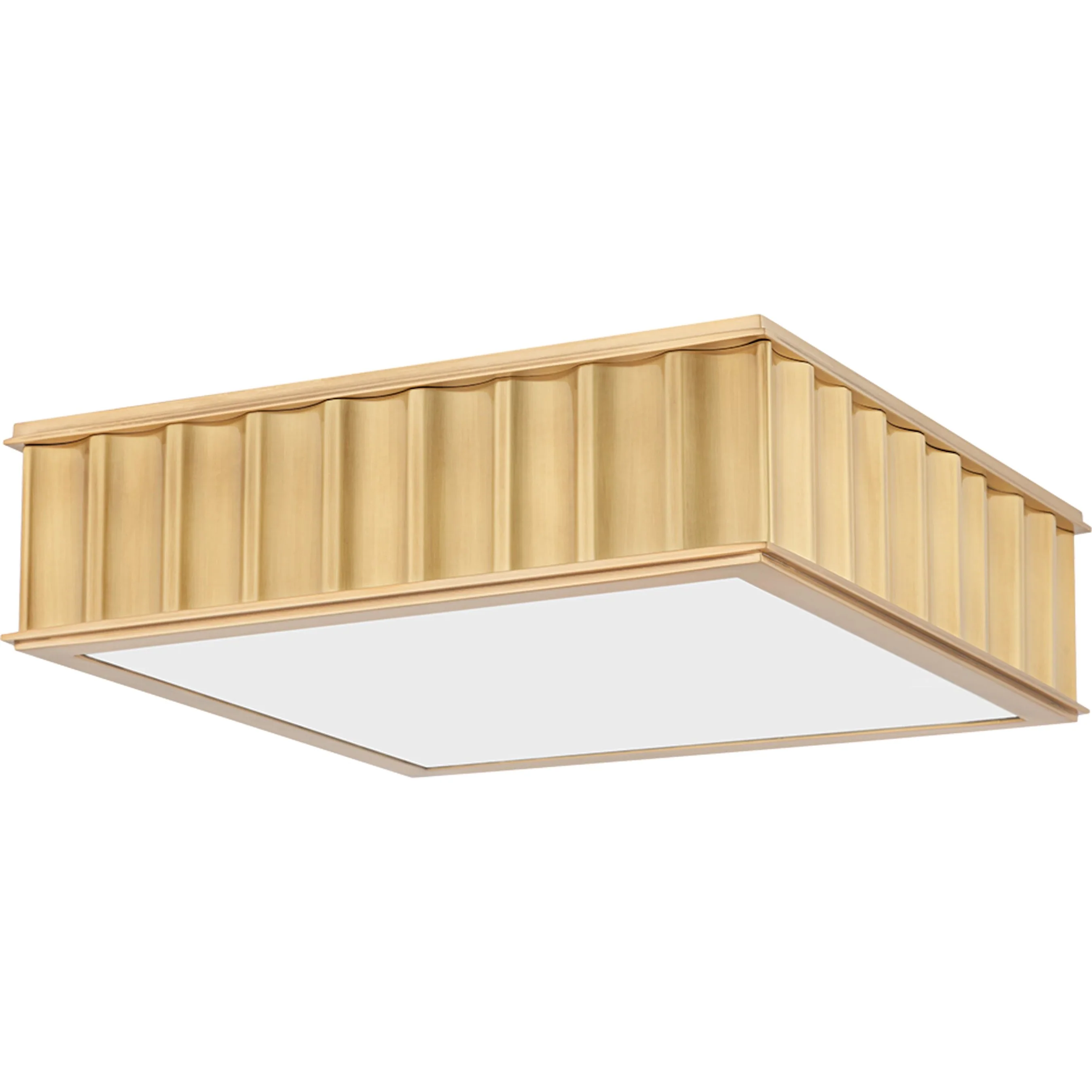 Middlebury Square Flush Mount