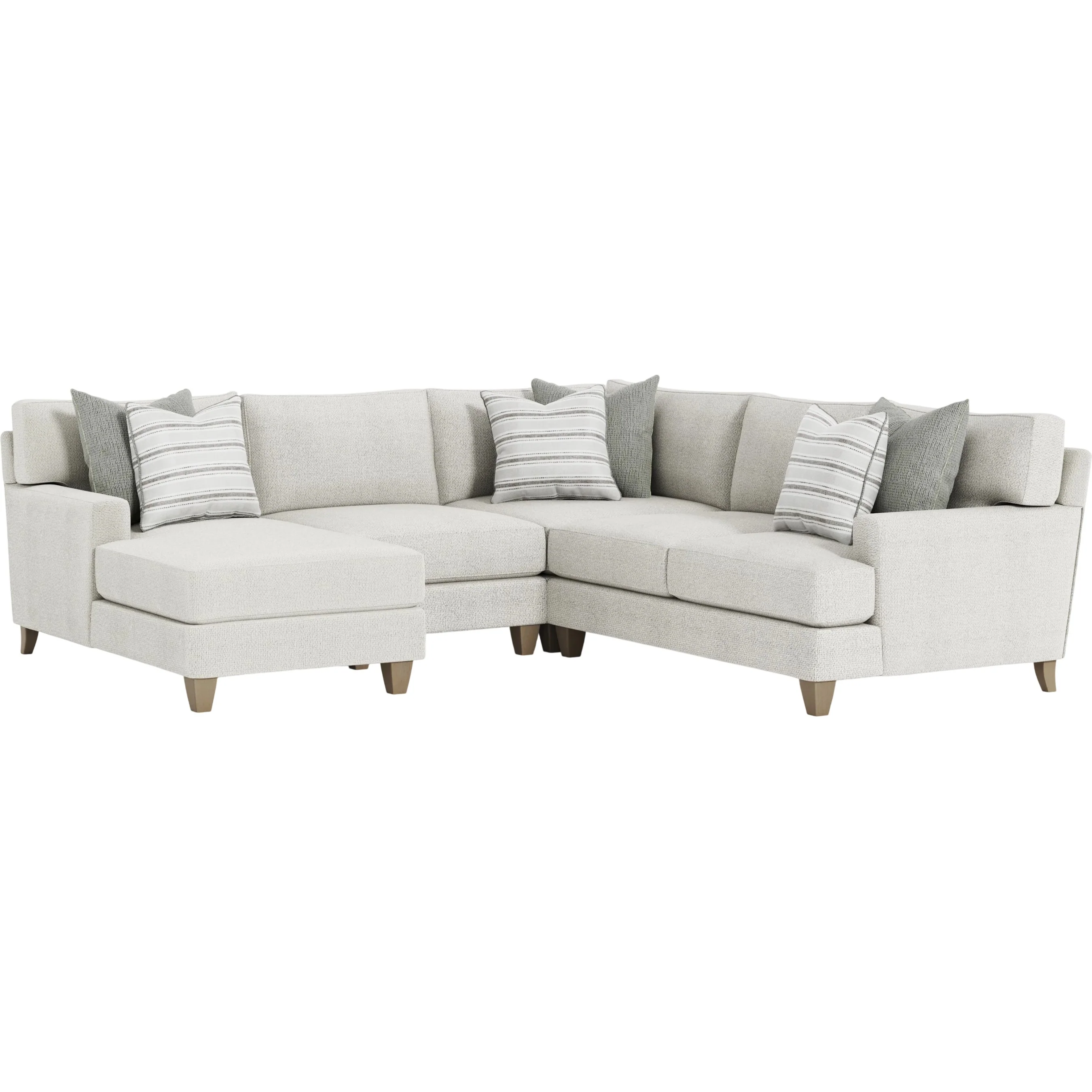 Mila 4-PIECE Fabric Sectional