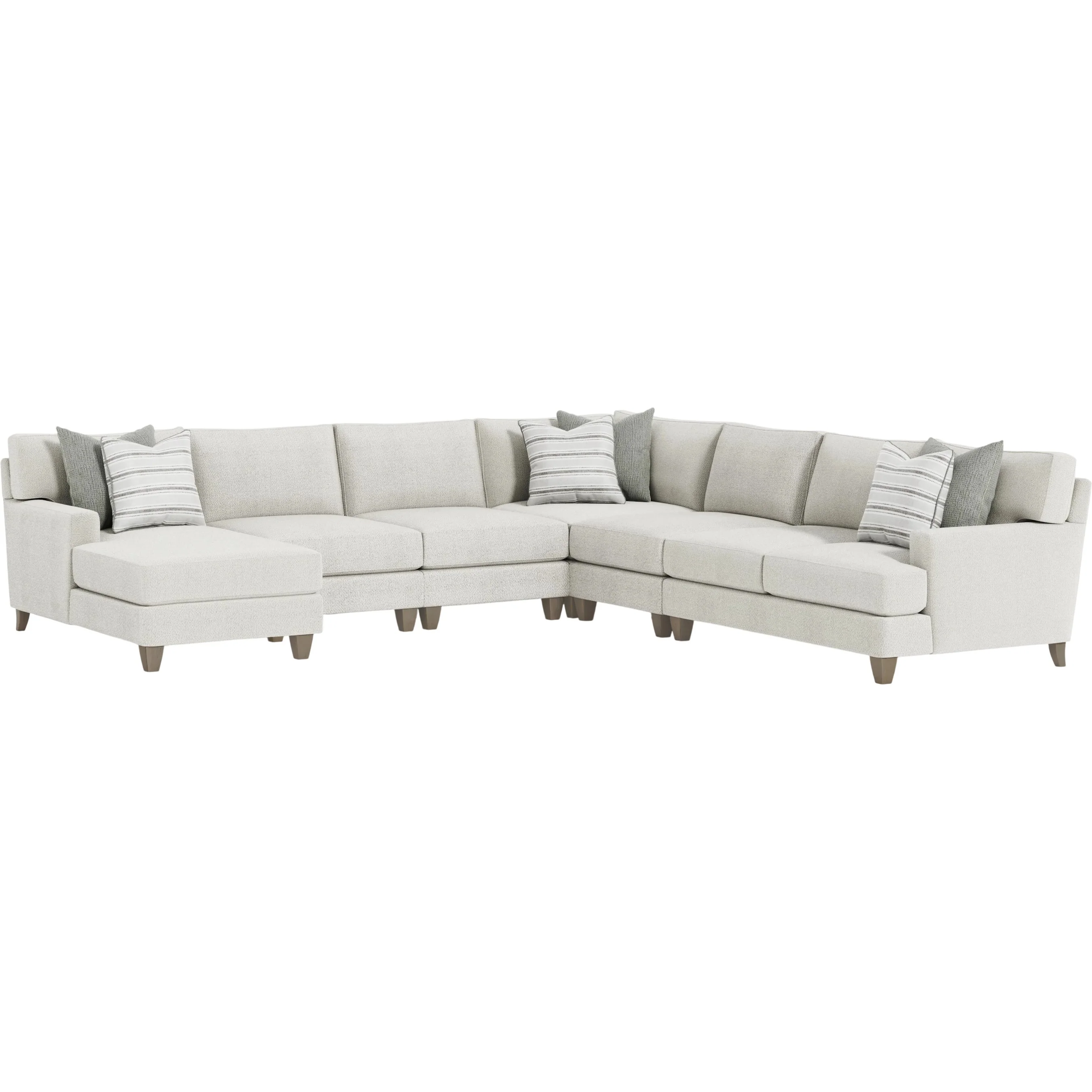 Mila 6-Piece Fabric Sectional - Image 2