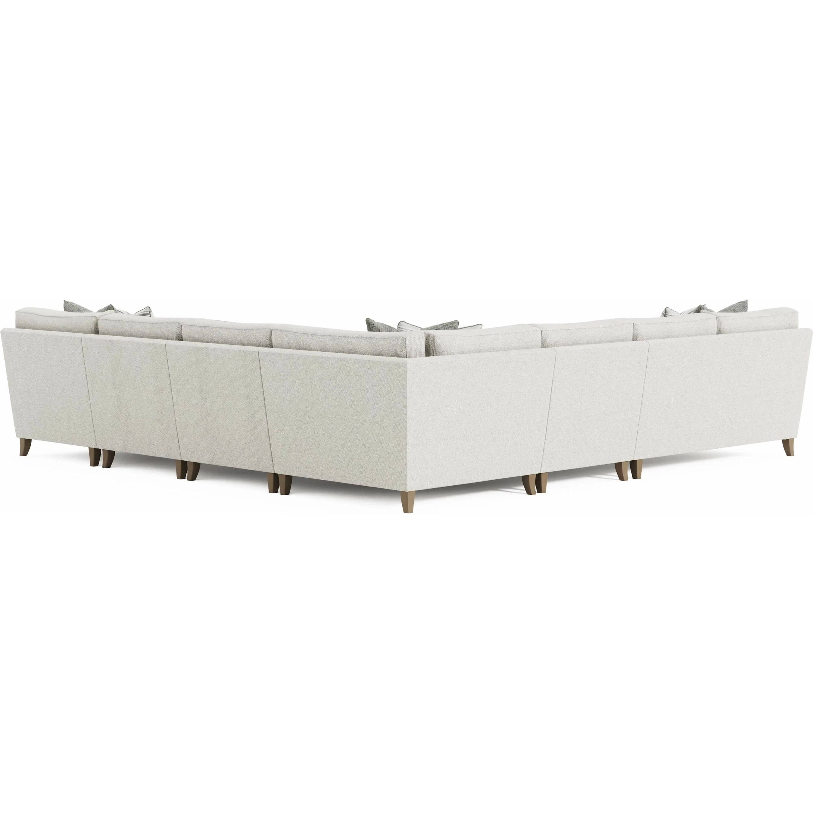 Mila 6-Piece Fabric Sectional - Image 4