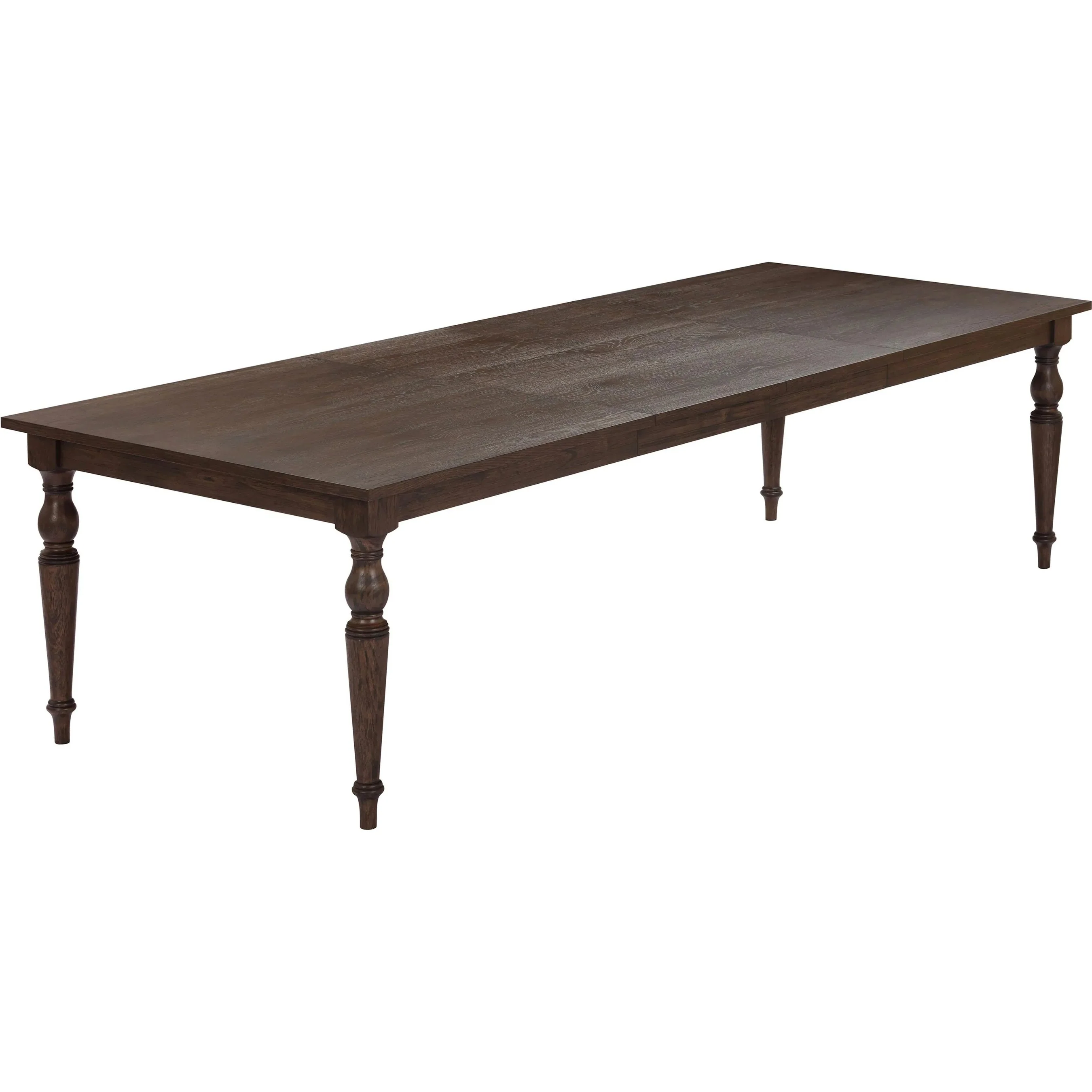 Mila - Dark Extendable Rectangular Dining Table - Image 5