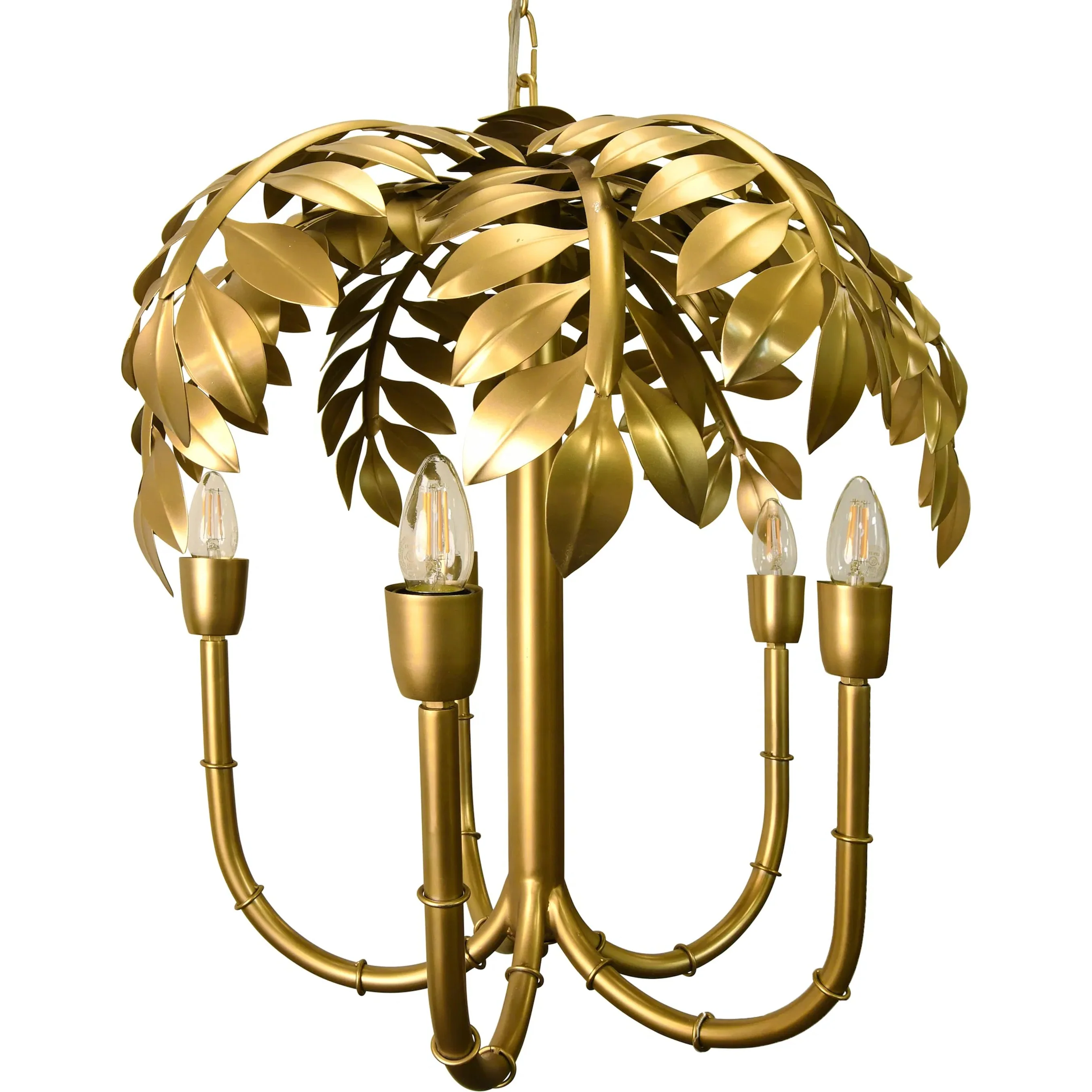 Millie 5-Light Palm Tree Chandelier - Image 2