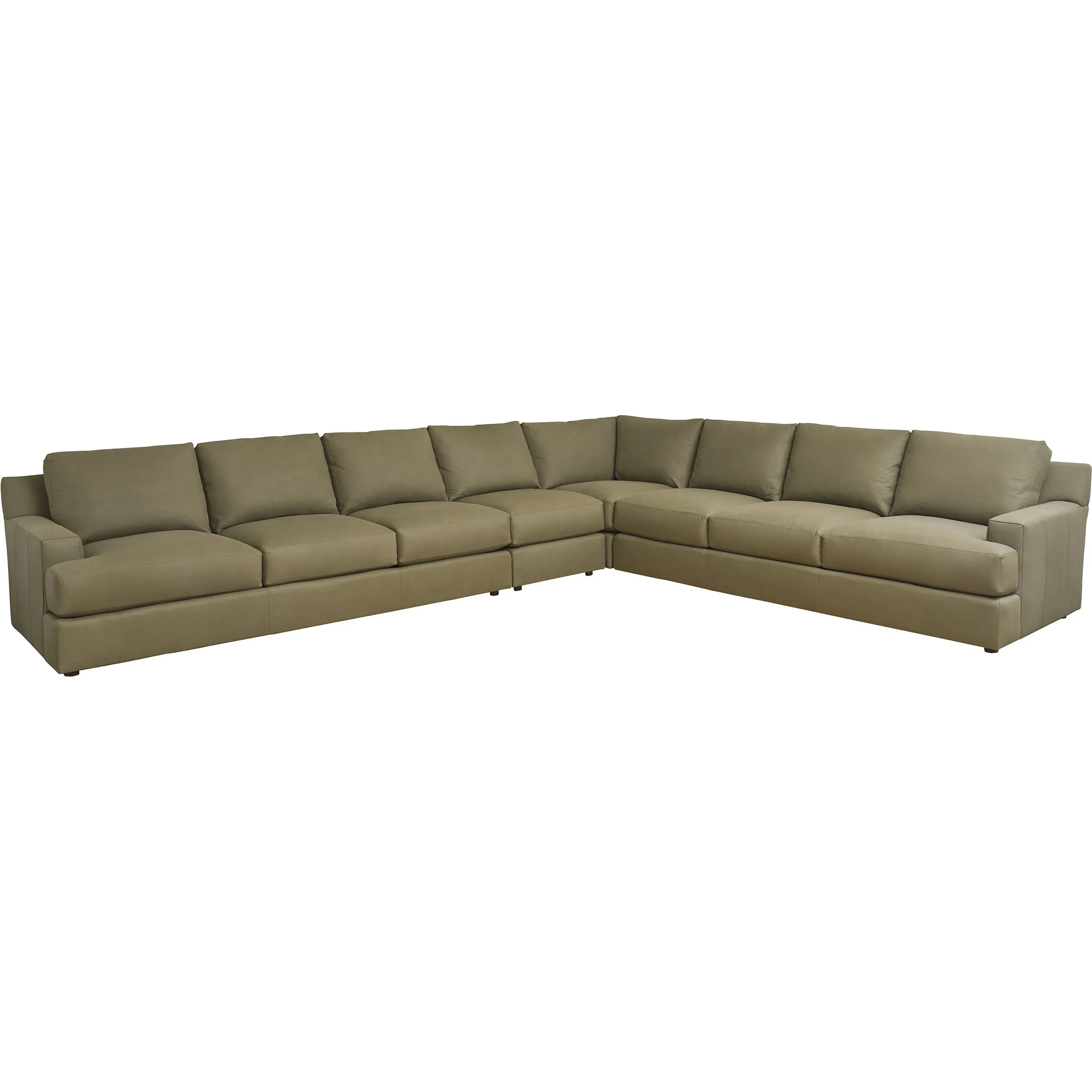 Millington Leather Sectional