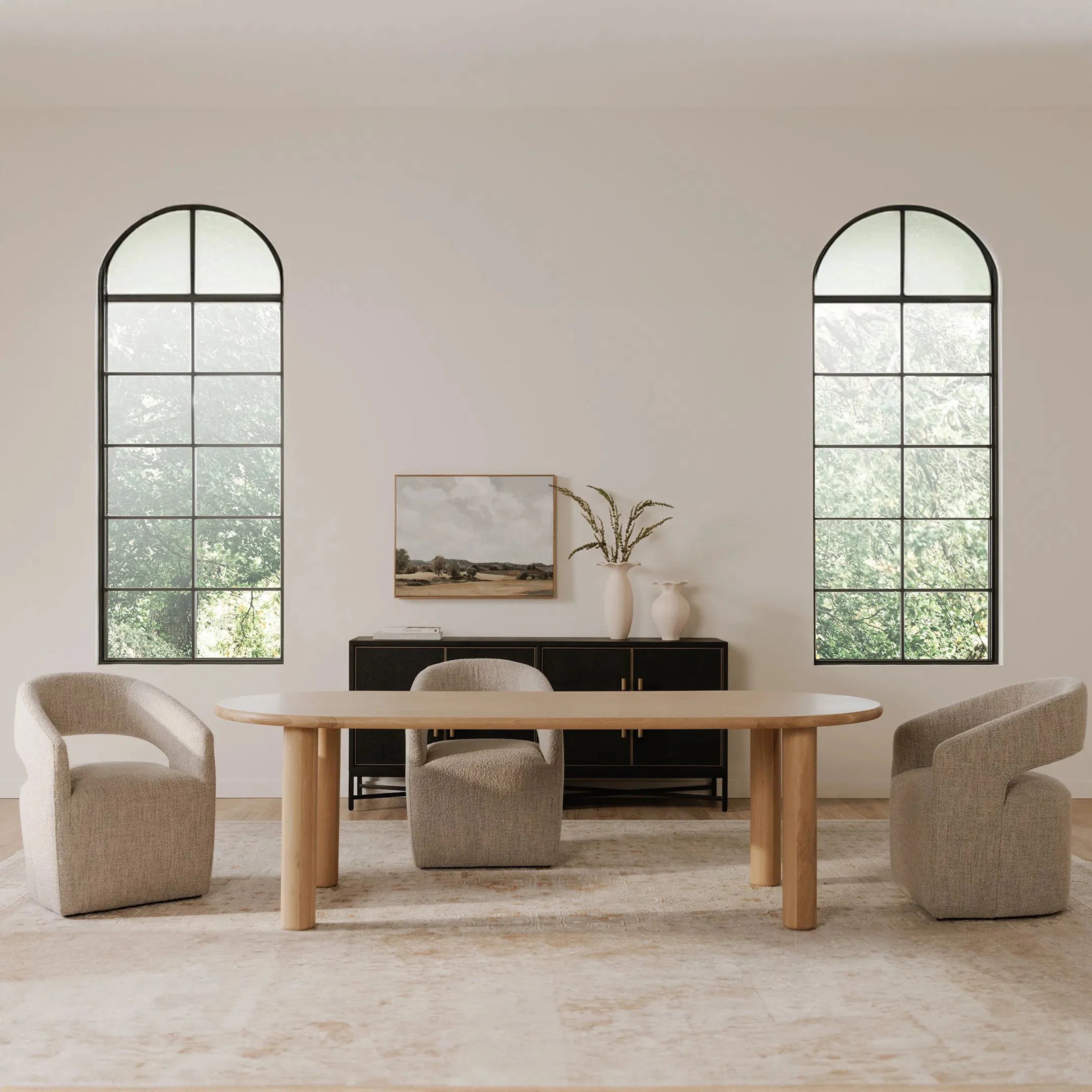 Milo Dining Table Oak - Image 7