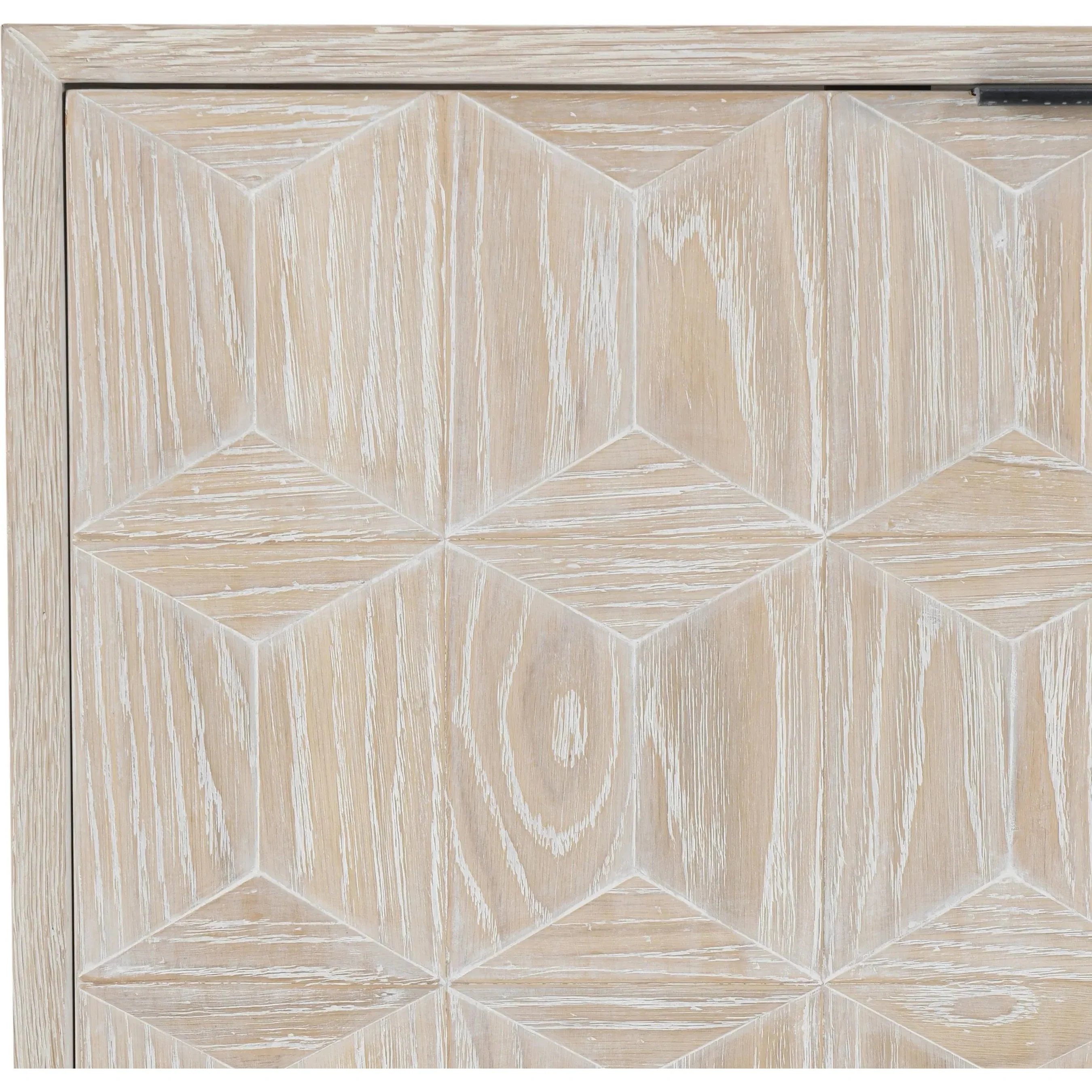Mira 78" Oak Wood White Buffet - Image 5