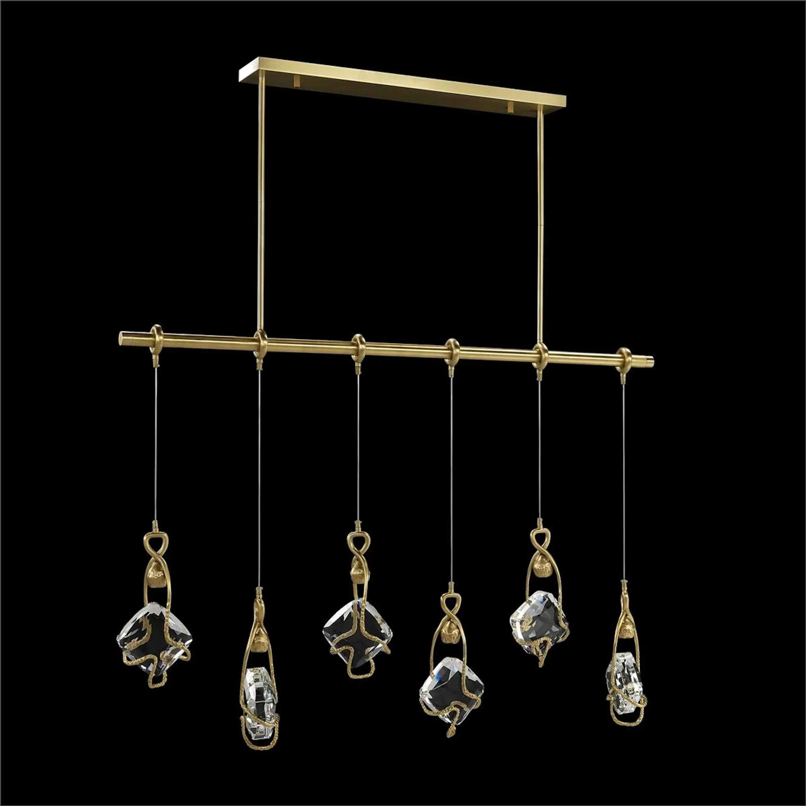 Mirelle Six-Light Horizontal Chandelier - Image 5