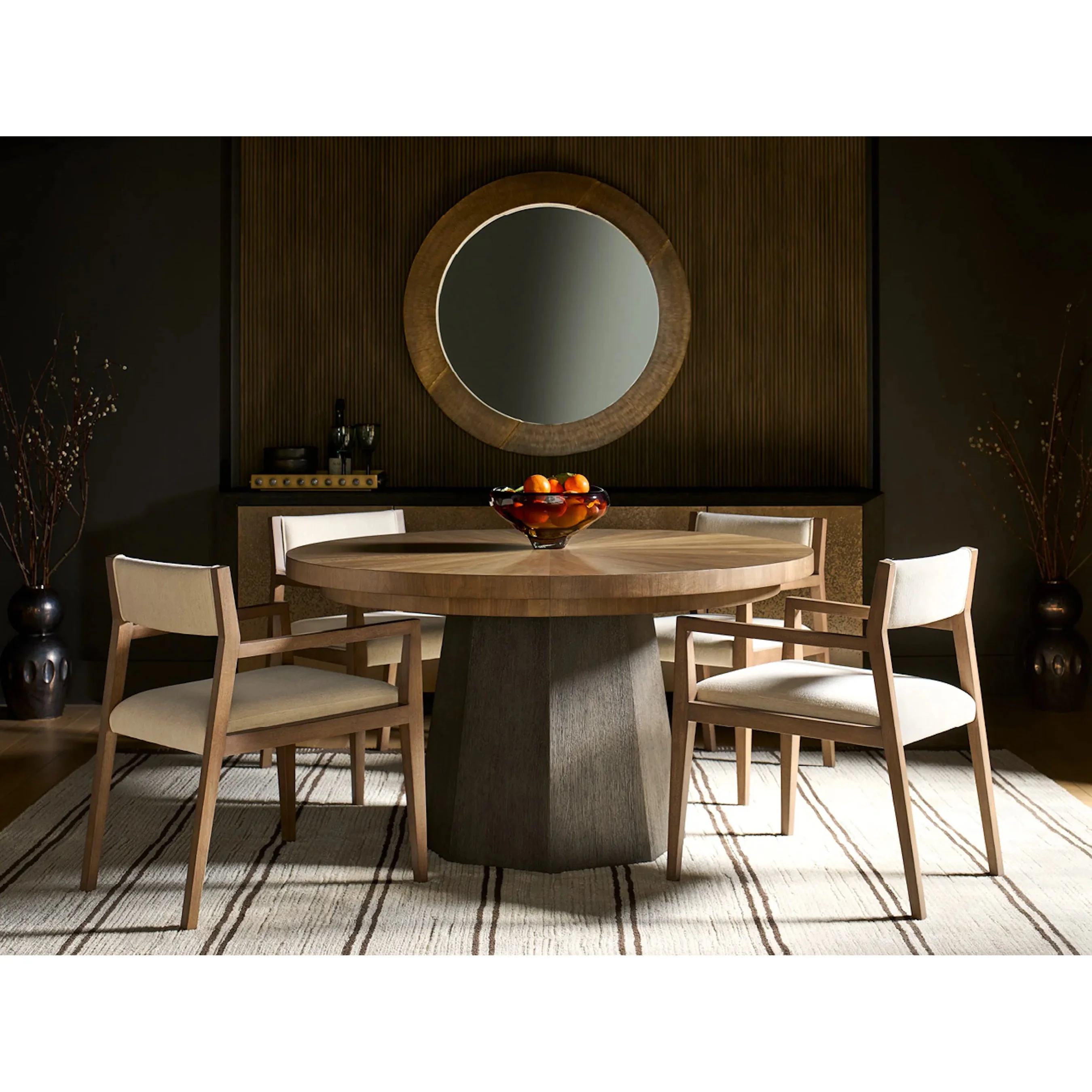 Modern Haze Round Dining Table - Image 4