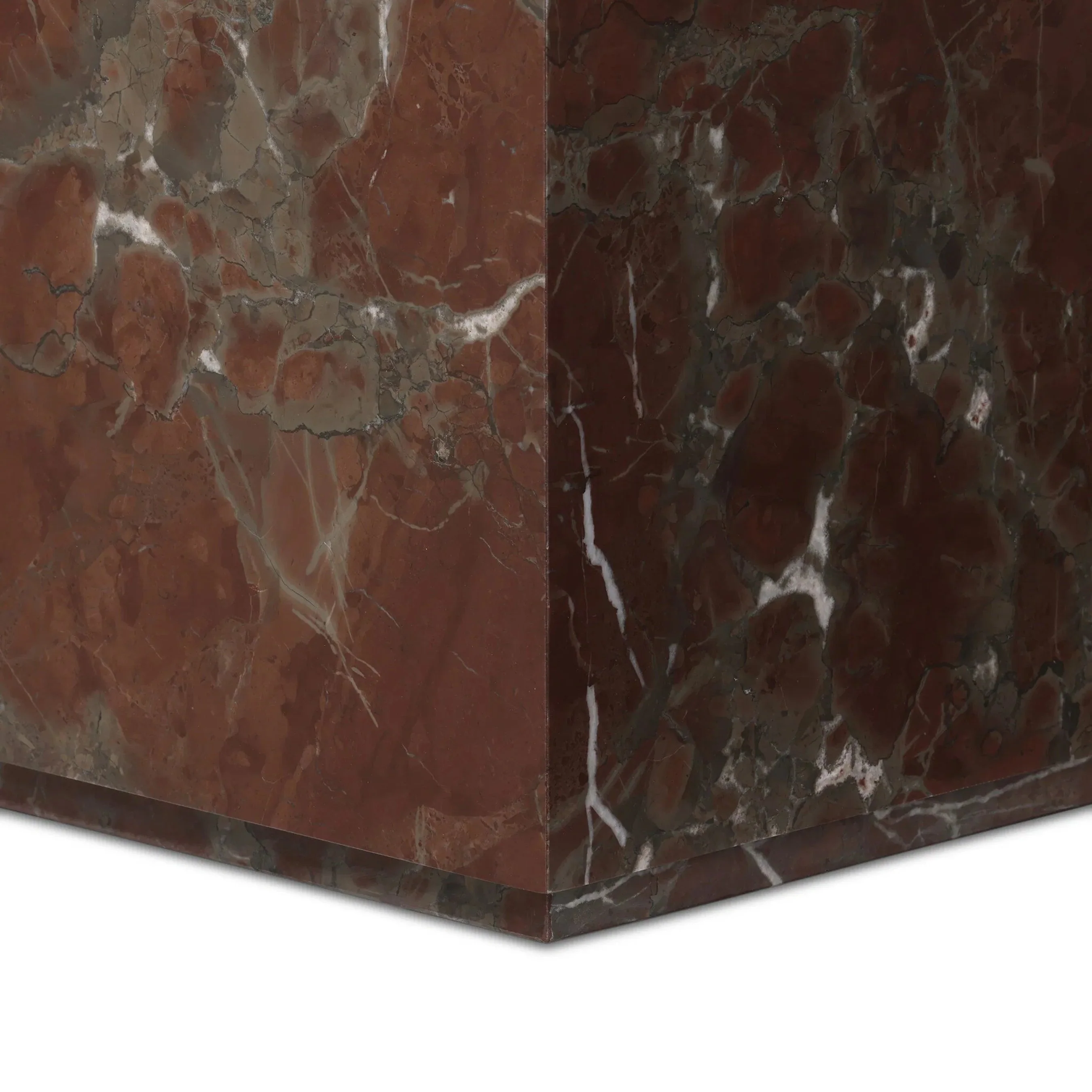 Modern Marble Plinth End Table - Image 25