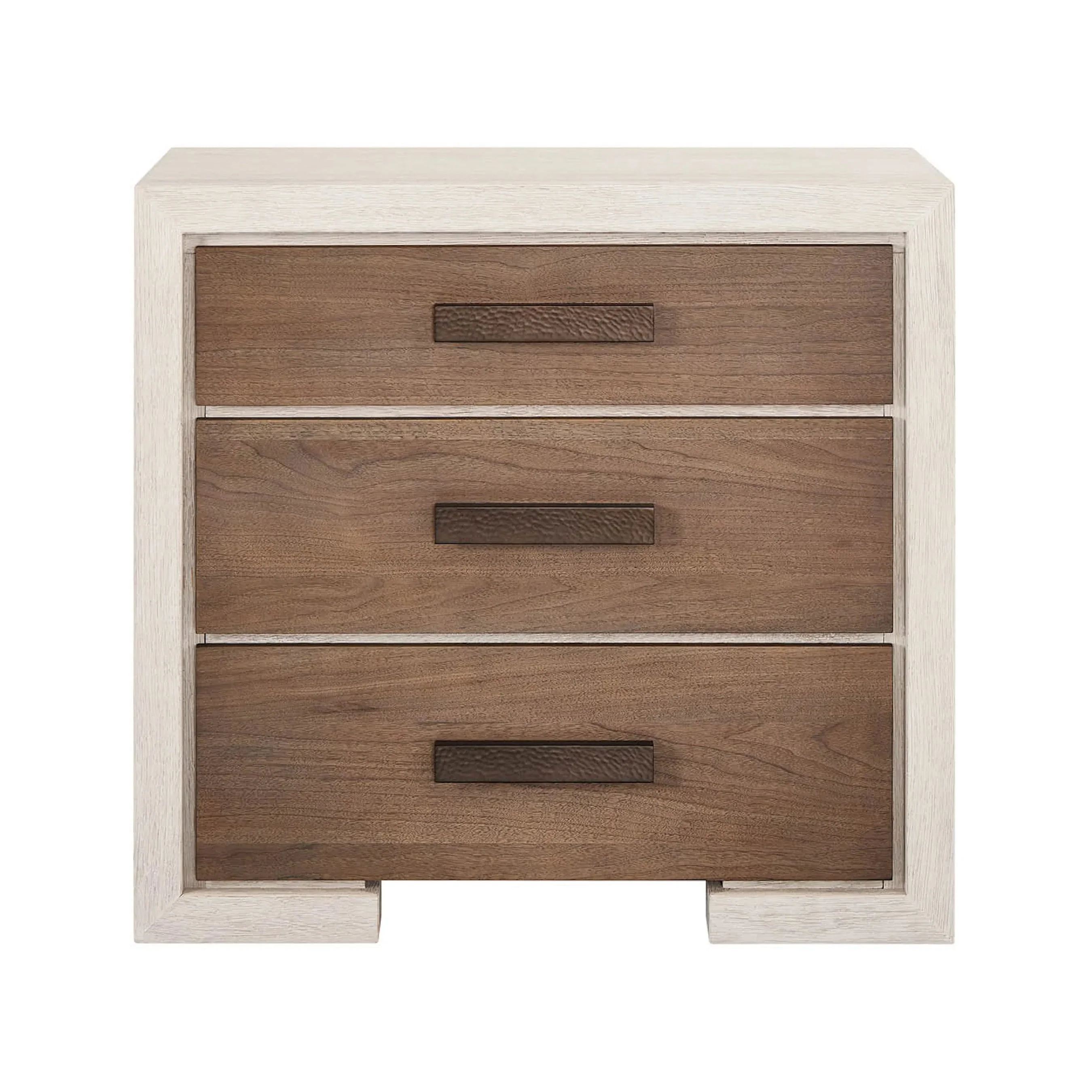 Modern Mist 3-Drawer Nightstand