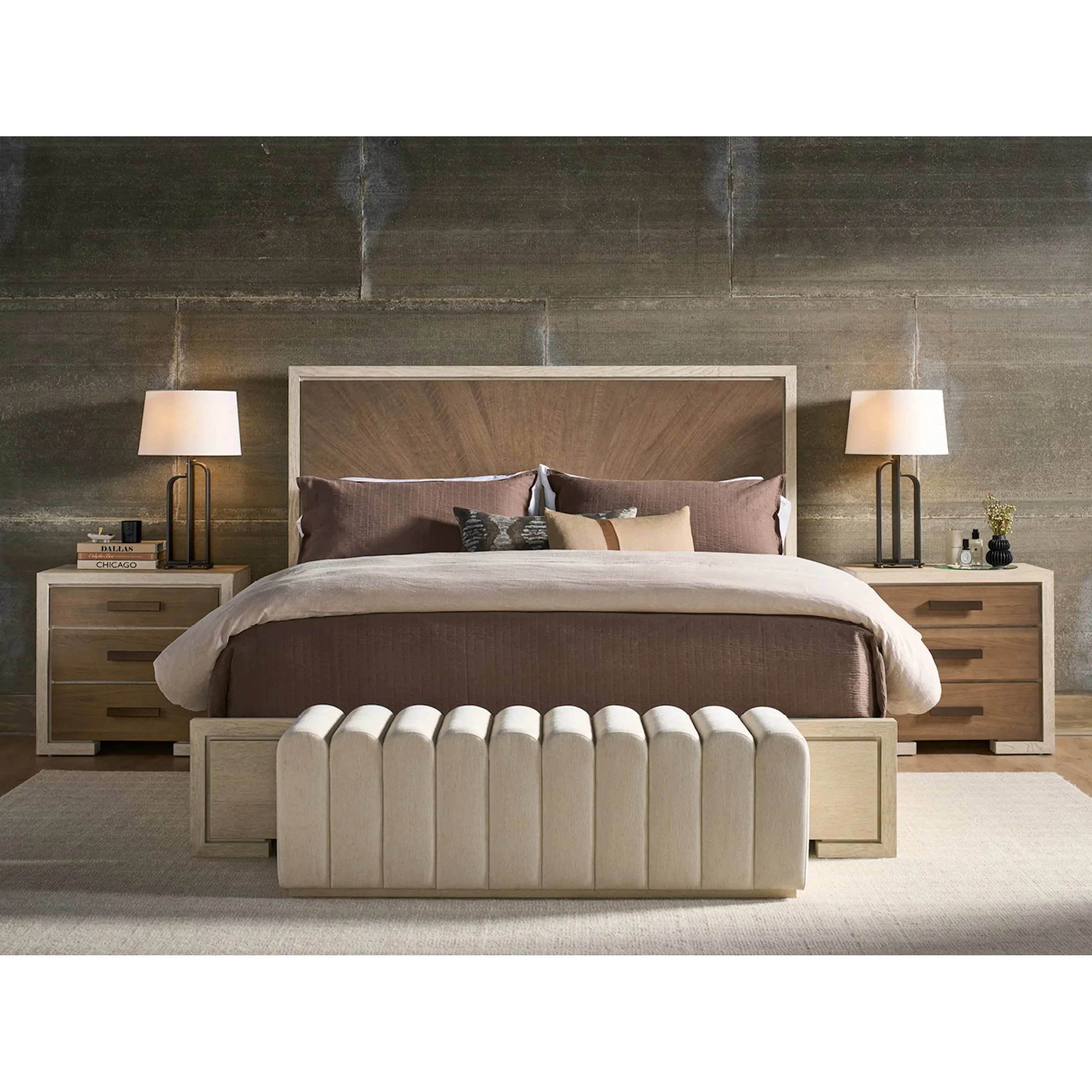 Modern Strata Bench - Image 2
