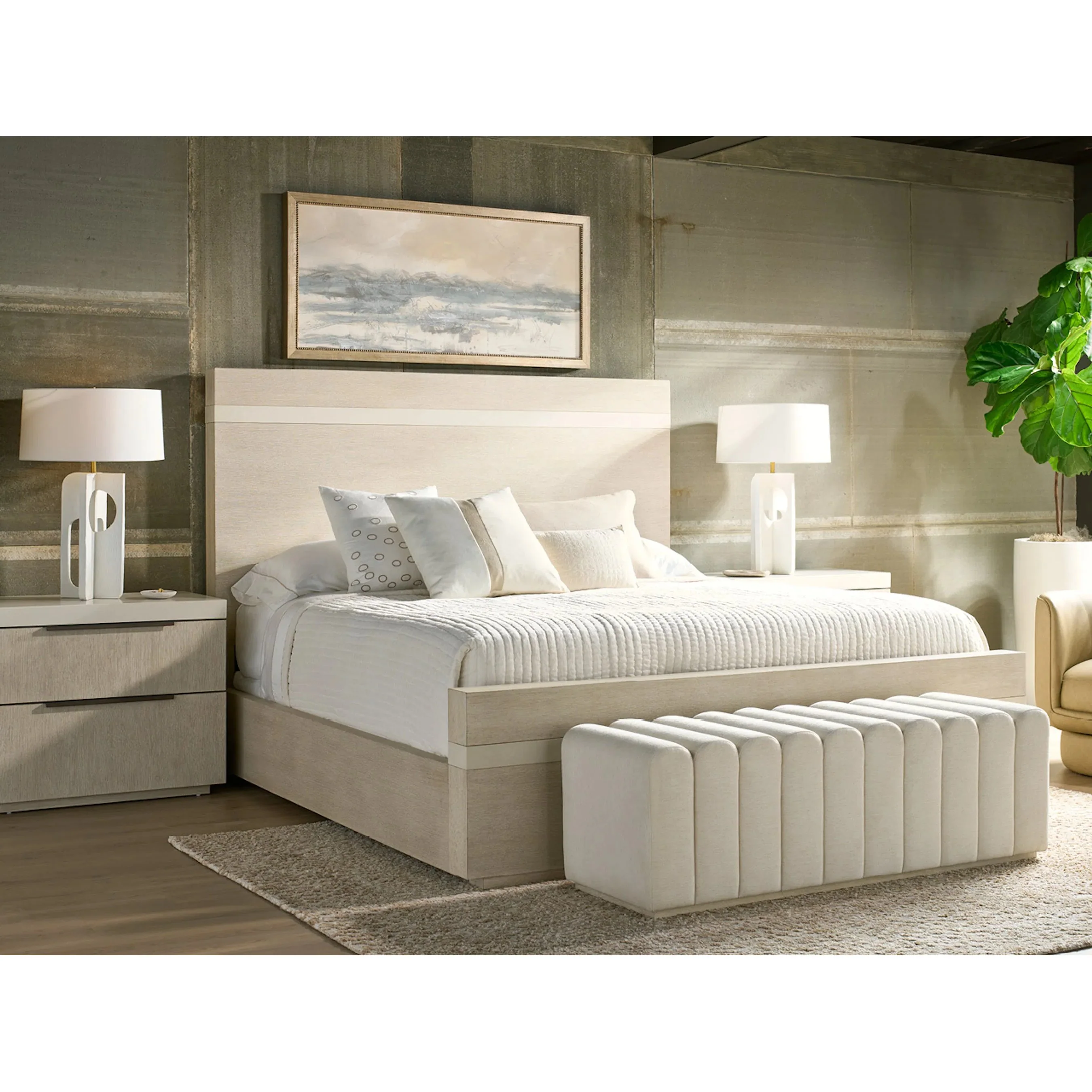 Modern Strata Bench - Image 3