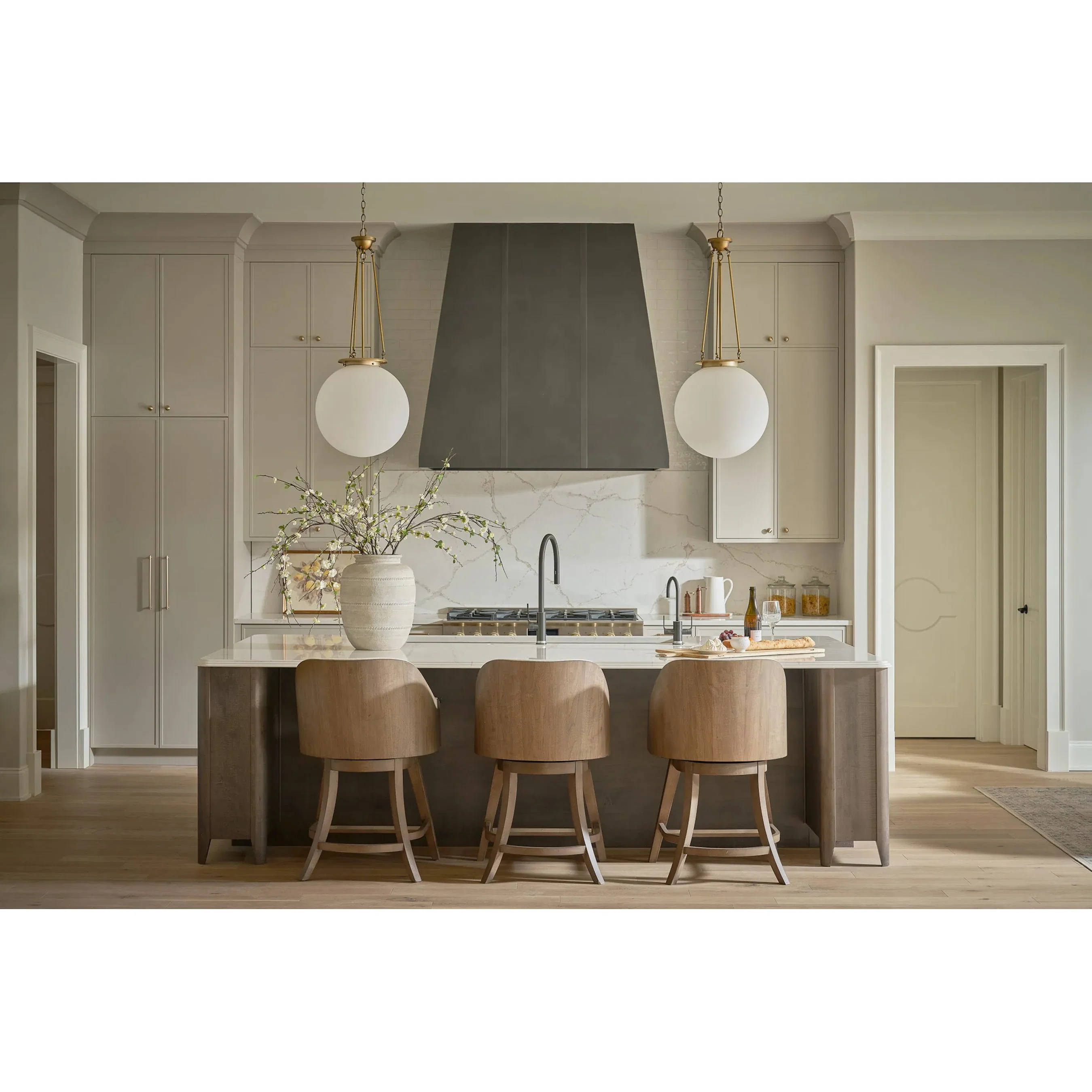 Modern Swivel Counter Chair - Image 4