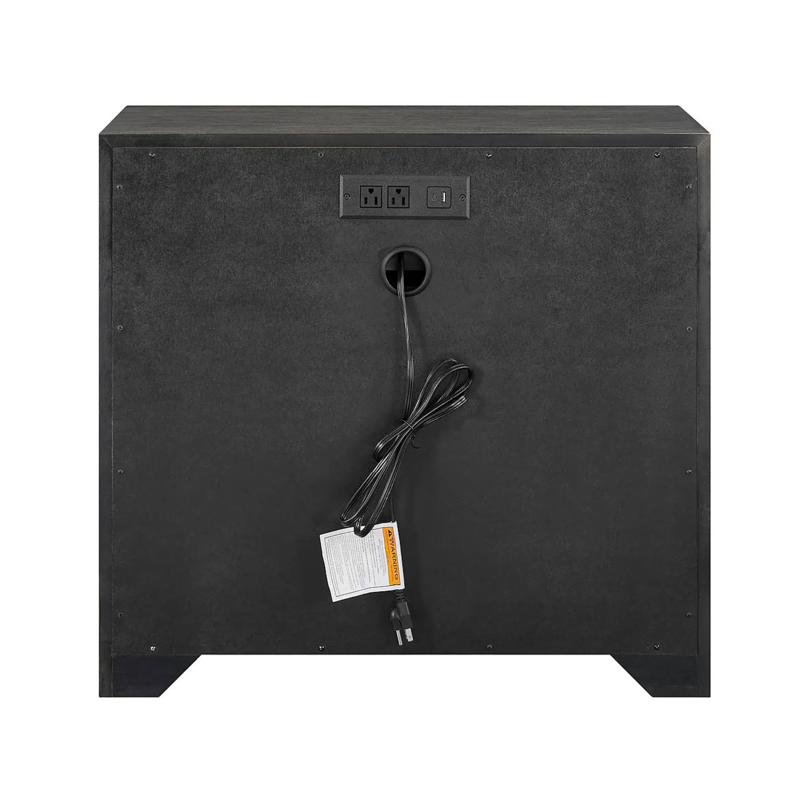 Modern Veil 3-Drawer Nightstand - Image 2