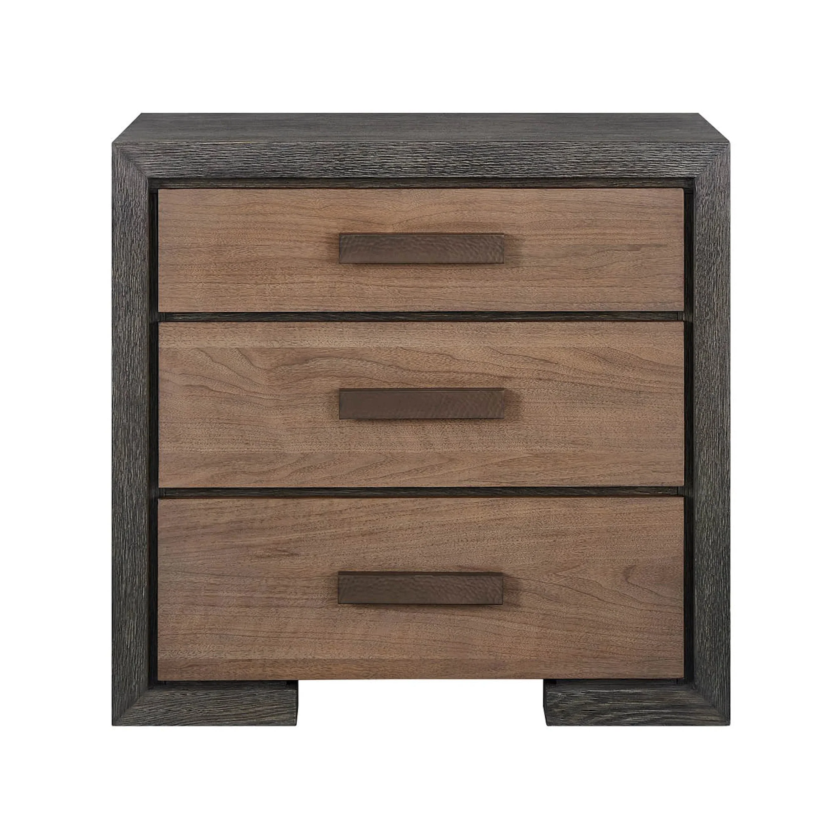Modern Veil 3-Drawer Nightstand - Image 3