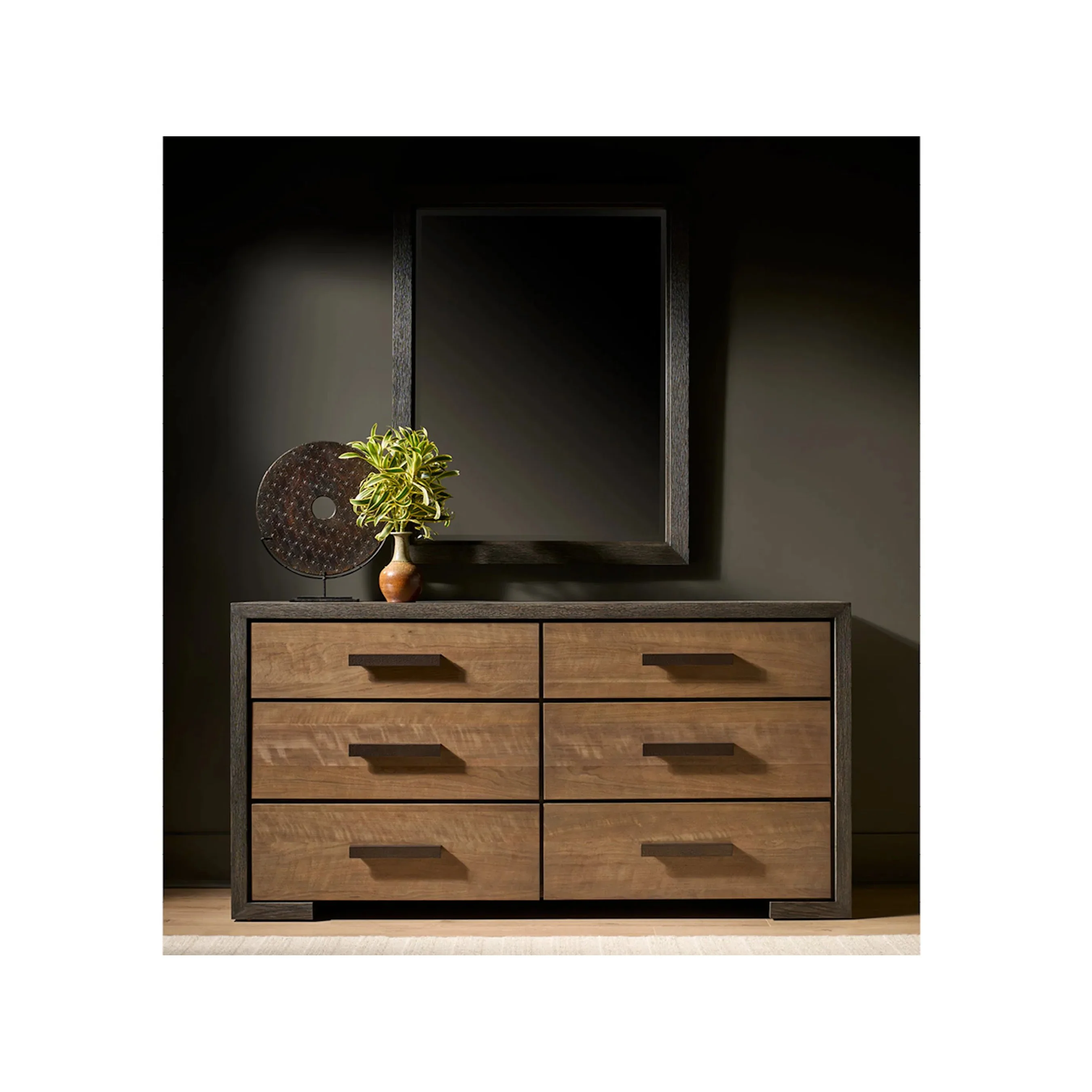Modern Veil 6-Drawer Dresser - Image 3