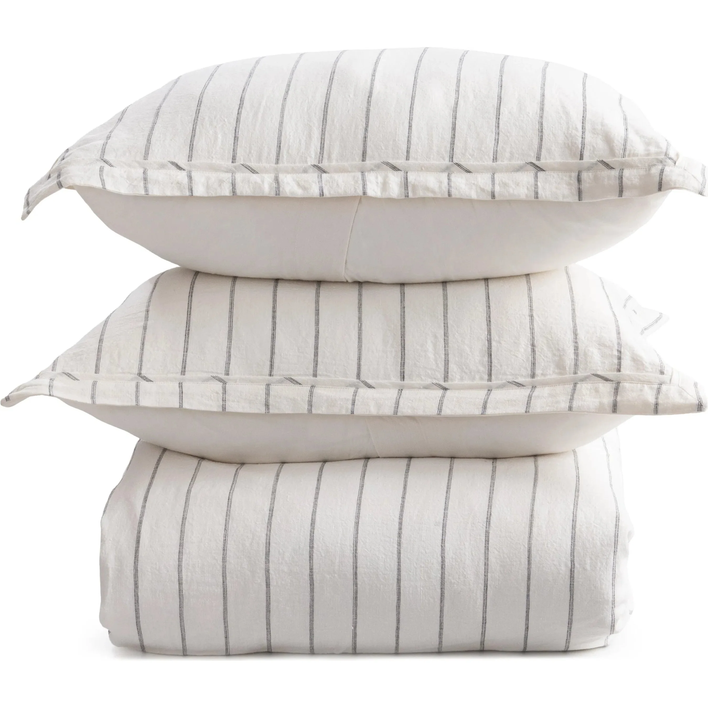 Monaco 3-piece Belgian Linen Duvet Set - Image 2