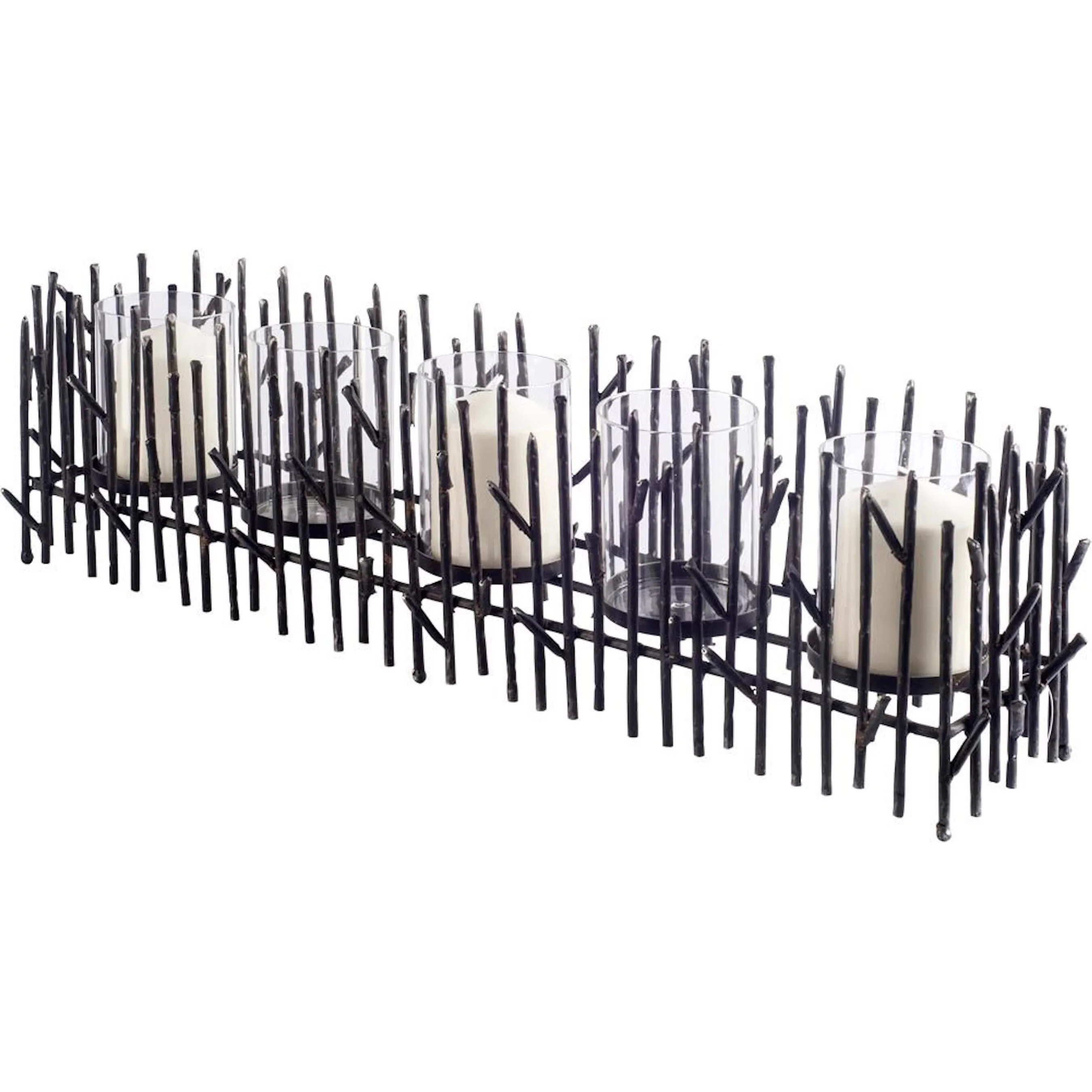 Mondavi Dark Twigs Table Candle Holder