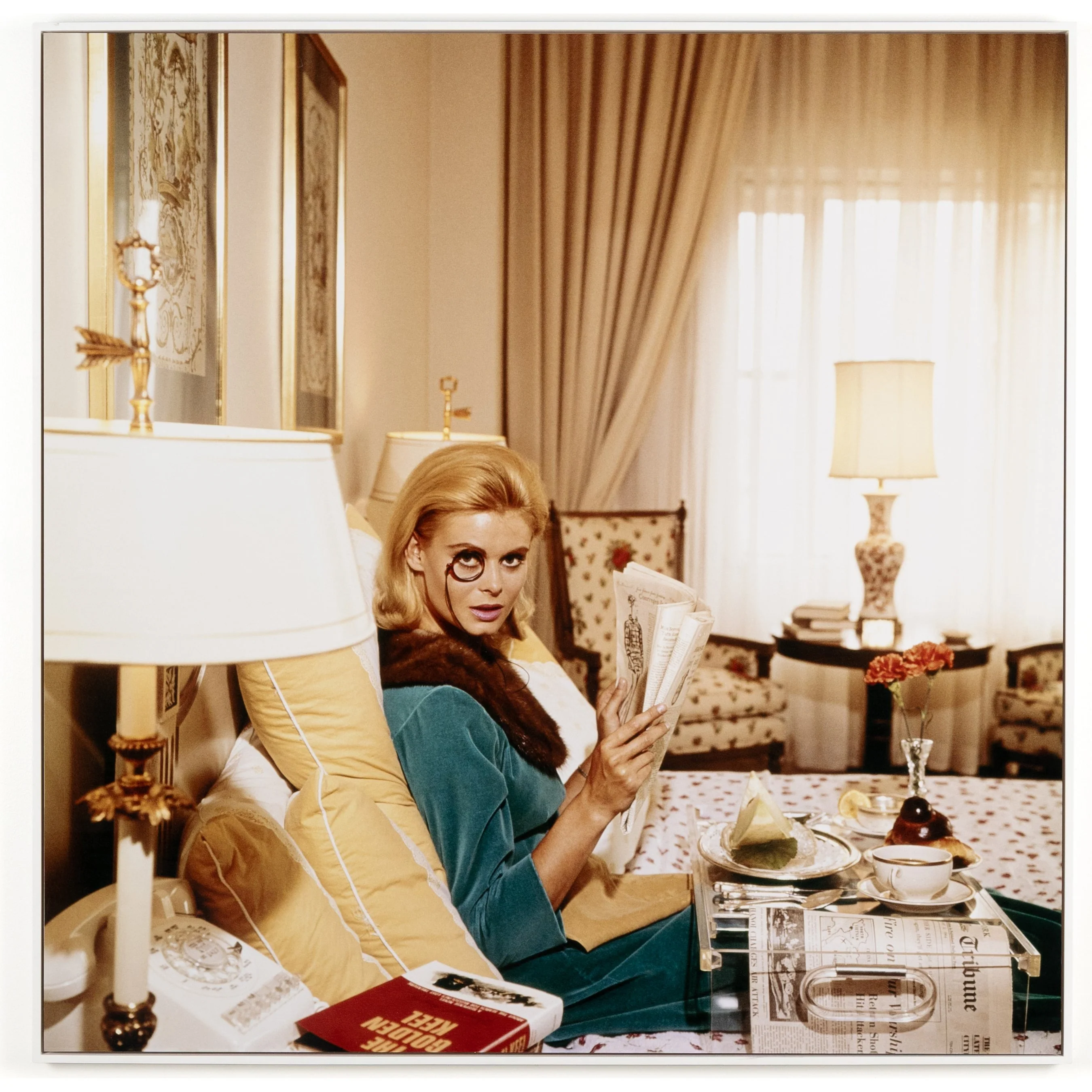 Monocled Miss by Slim Aarons
