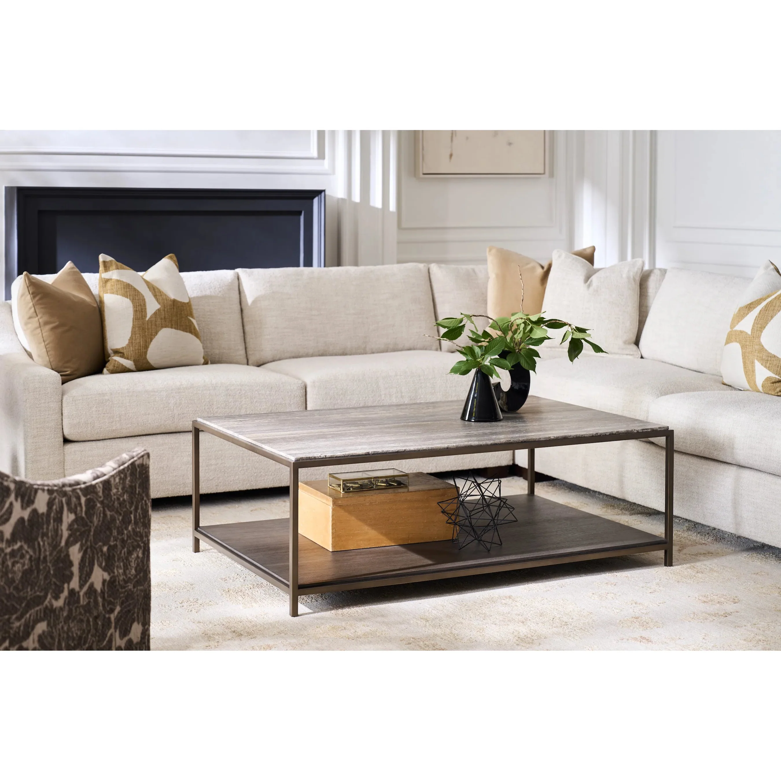 Montclair Brindle Cocktail Table - Image 4