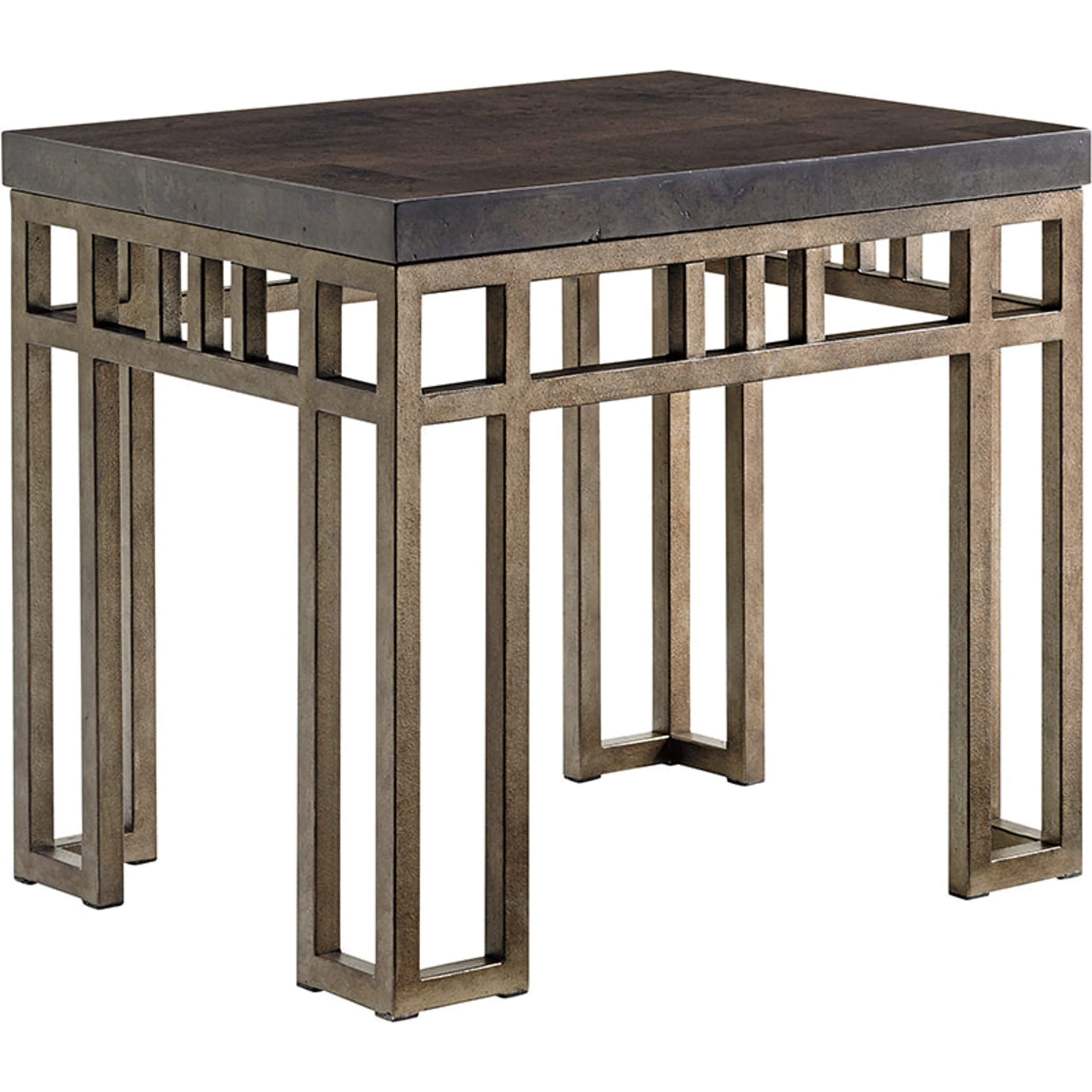 Montera Travertine End Table