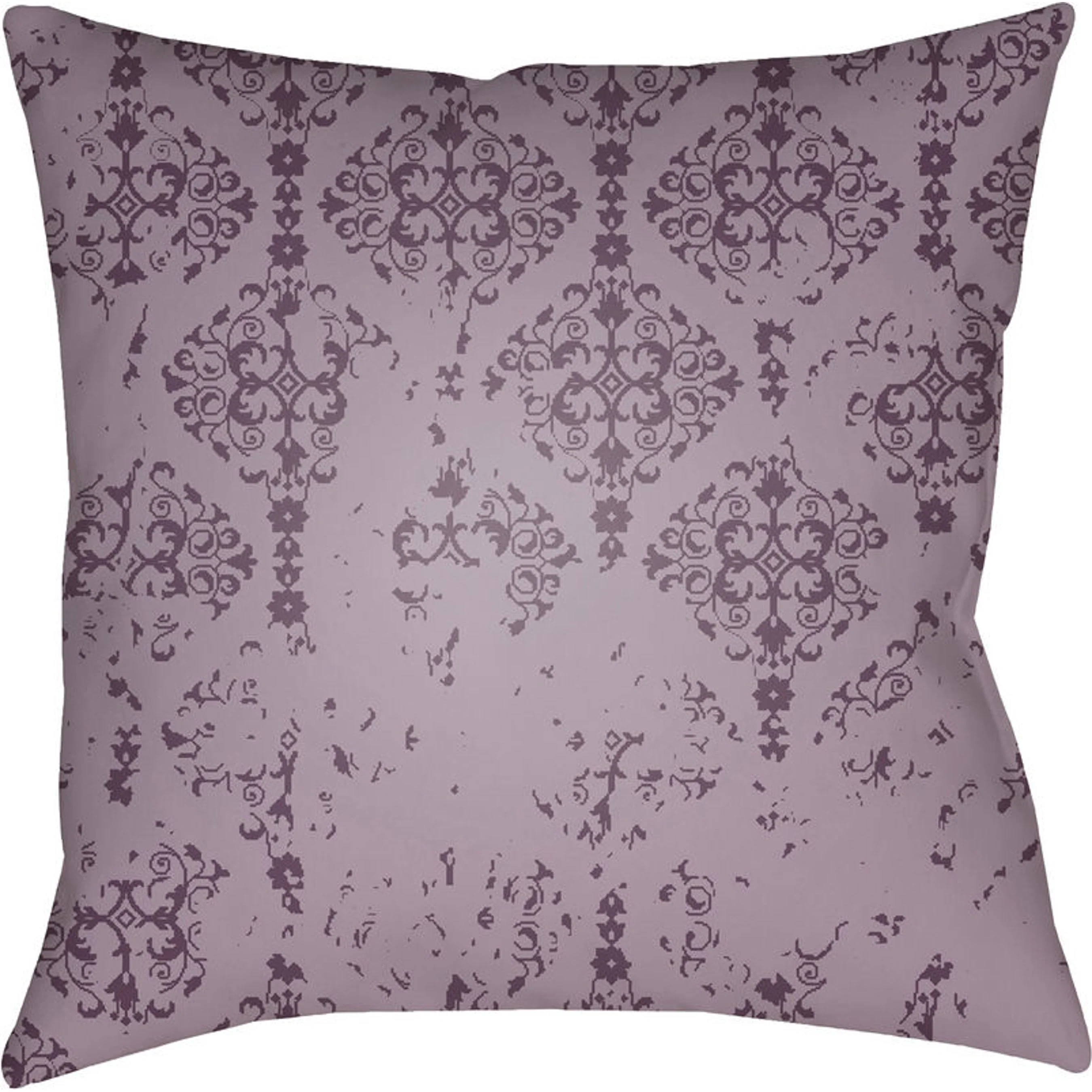 Moody Damask Indoor/Outdoor Pillow - Image 2