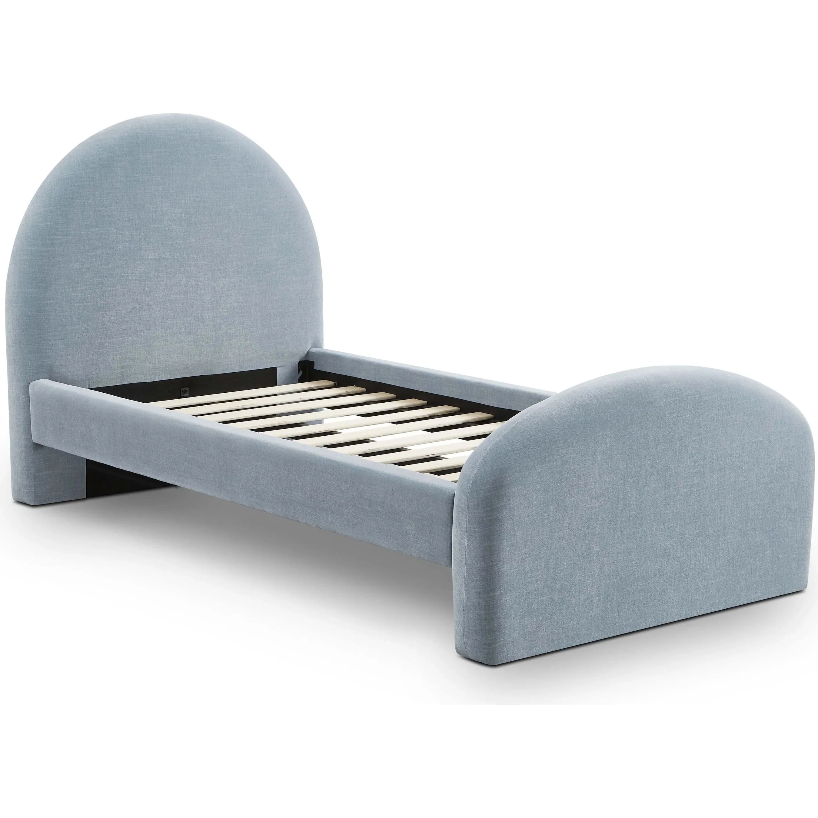 Moon Chambray Chenille Bed - Image 3
