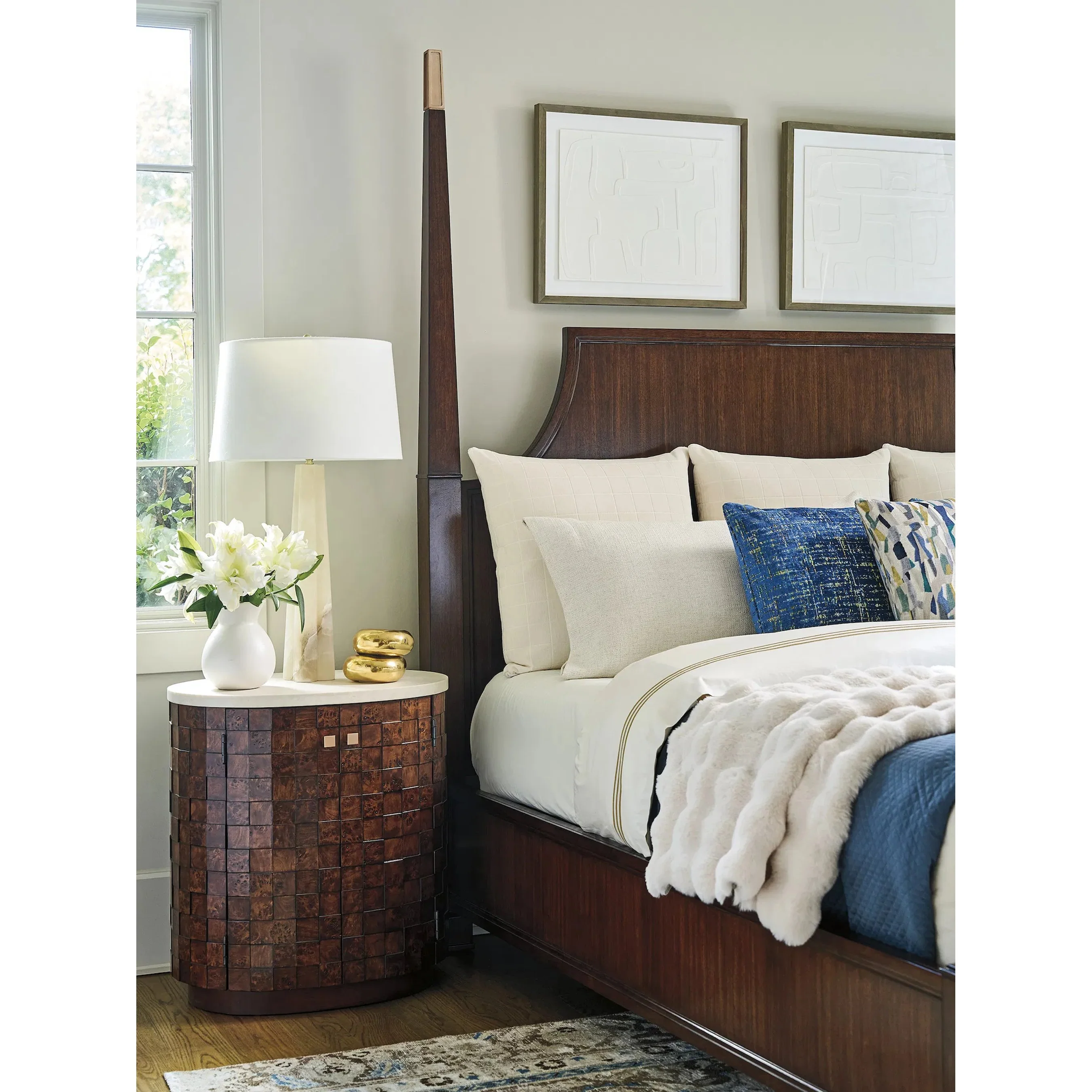 Morella Oval Nightstand - Image 6