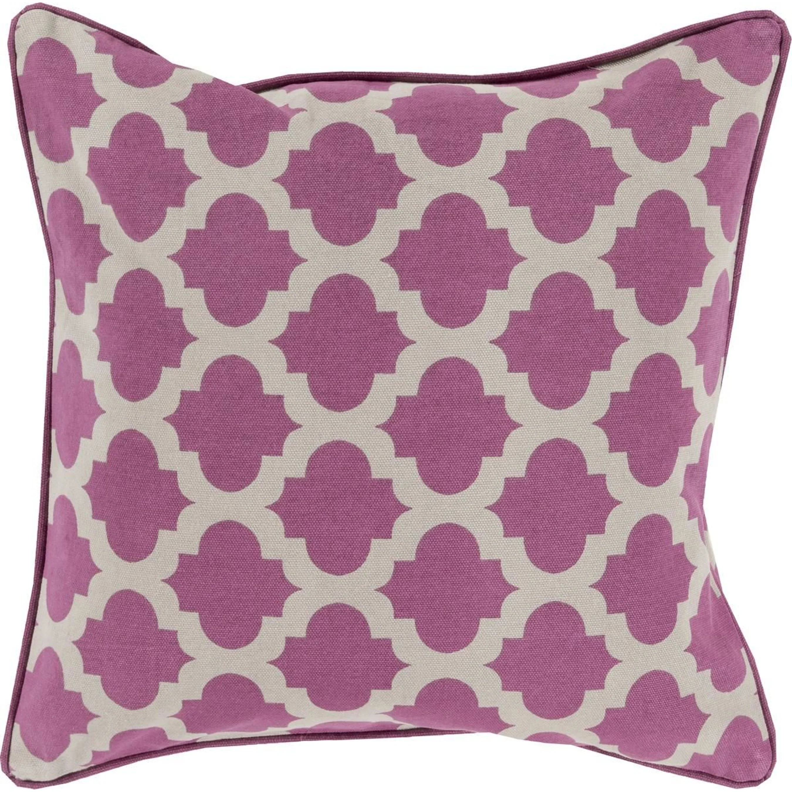 Morrocan Printed Lattice Pillow - 28527 - Image 4