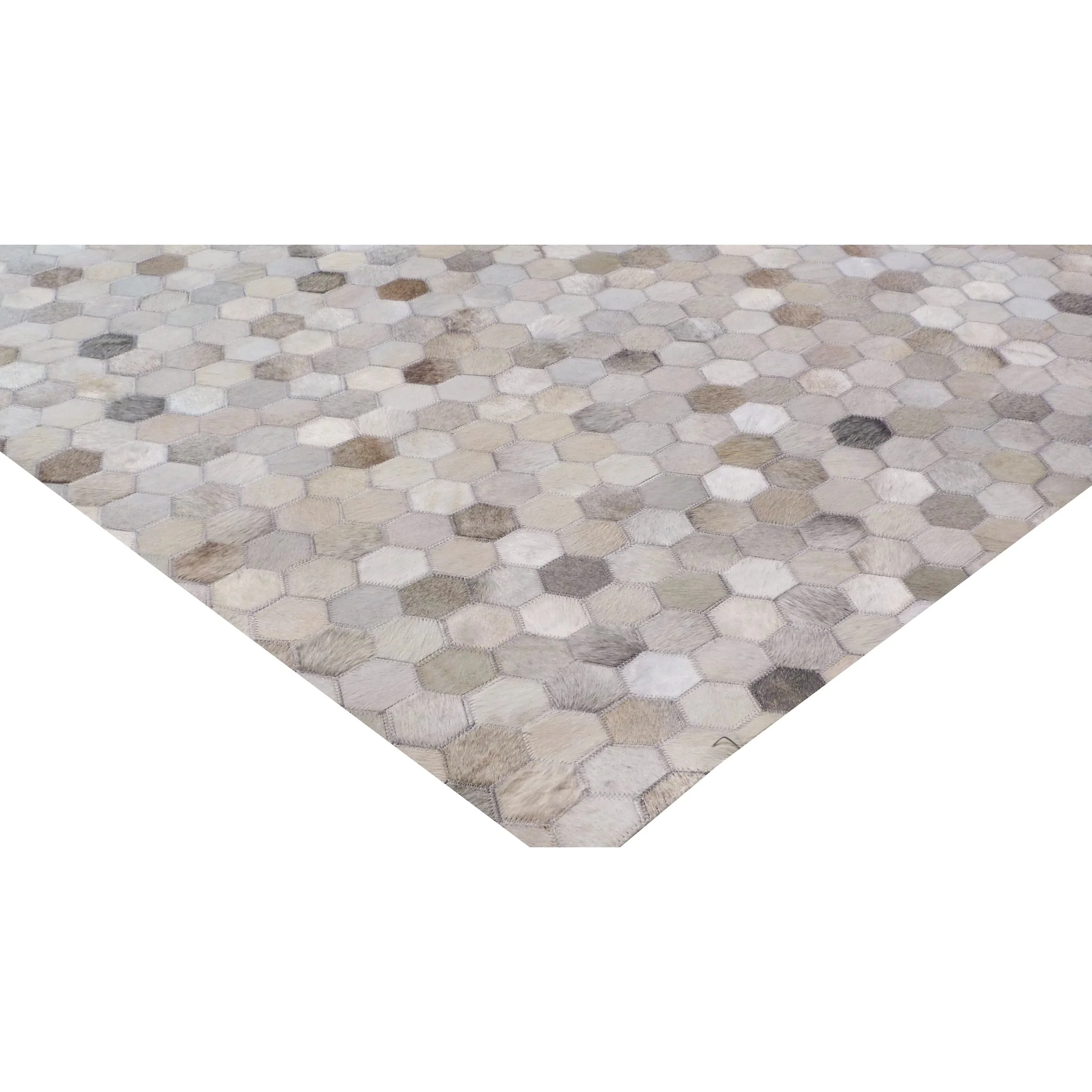 Mosaic Leather Rug - Image 18