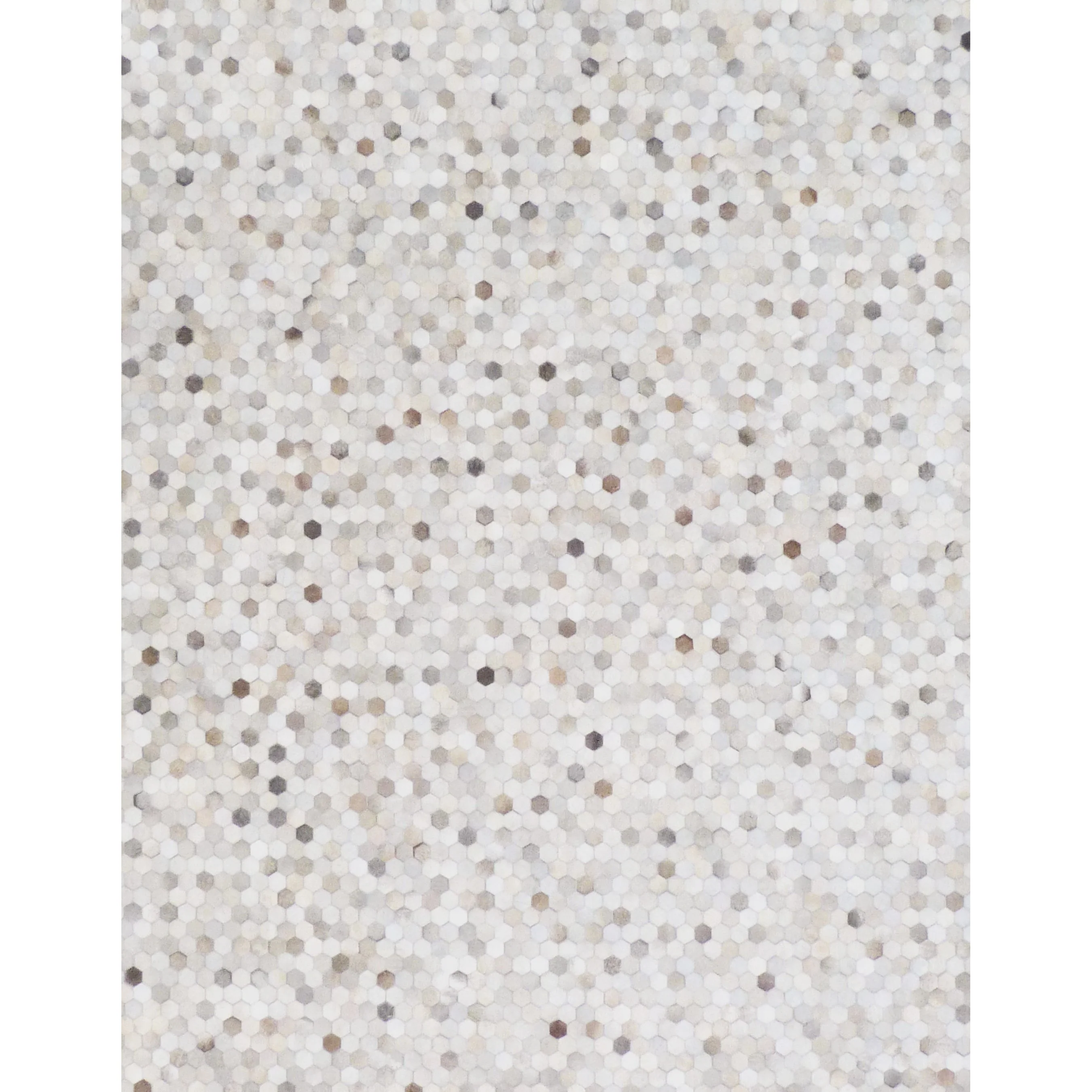 Mosaic Leather Rug - Image 2