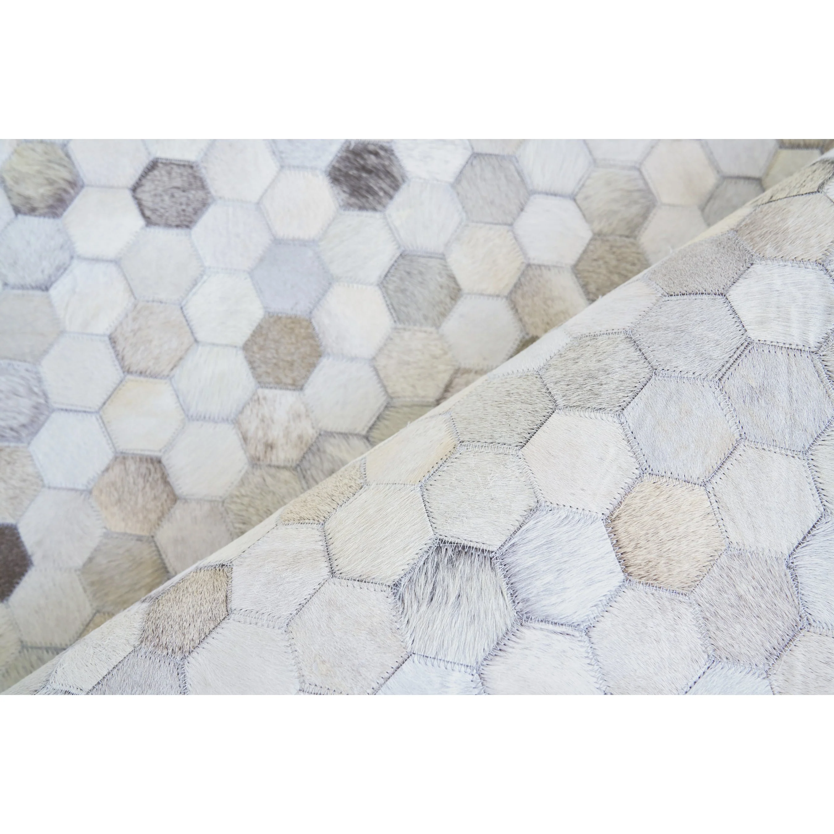 Mosaic Leather Rug - Image 8