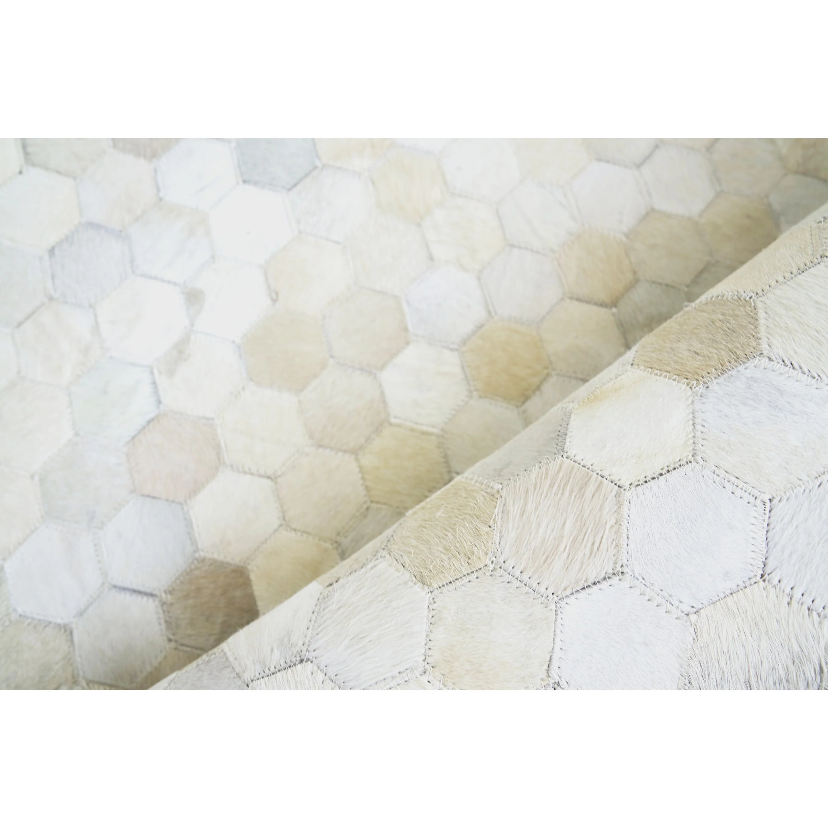 Mosaic Leather Rug - Image 9