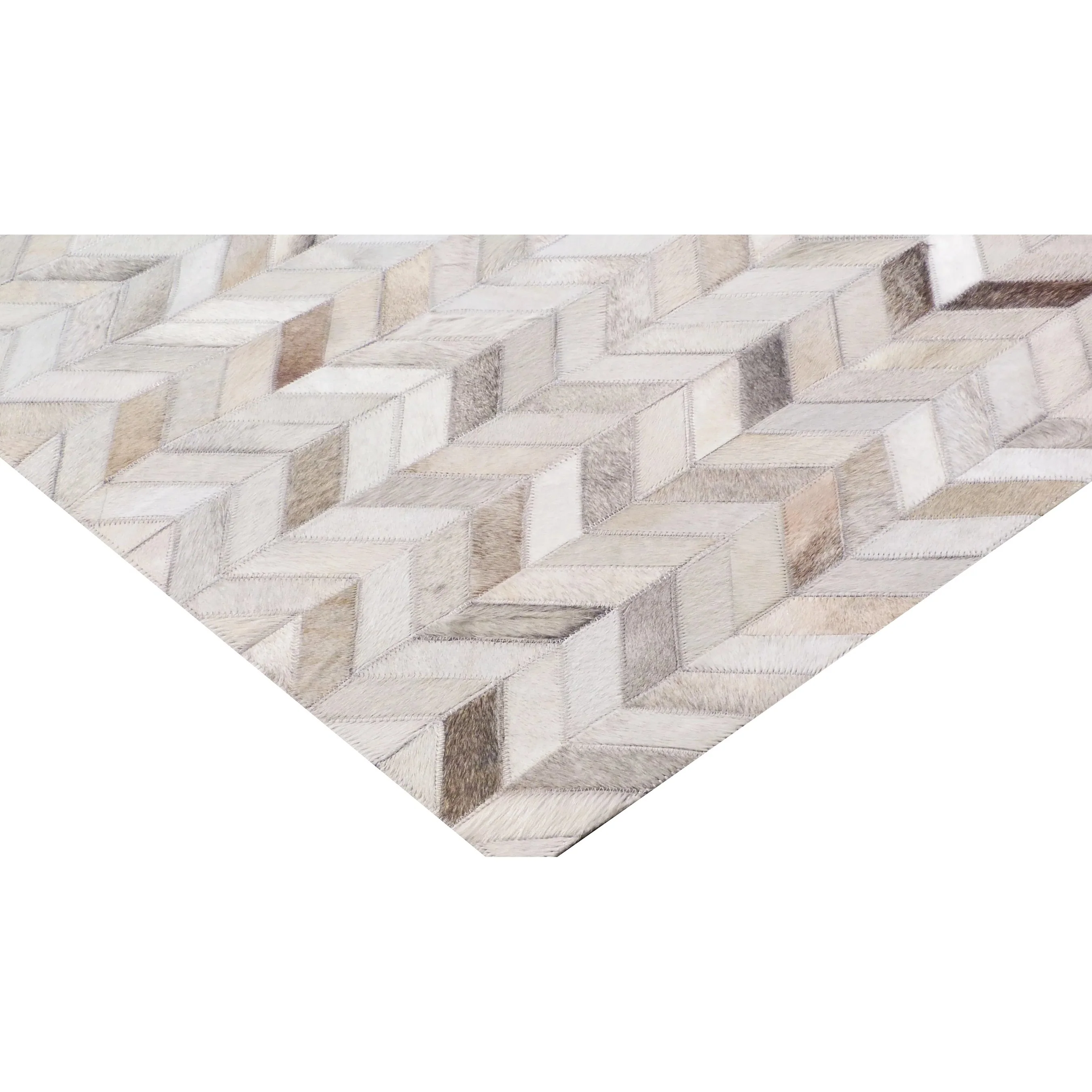 Mosaic Leather Rug - Image 12