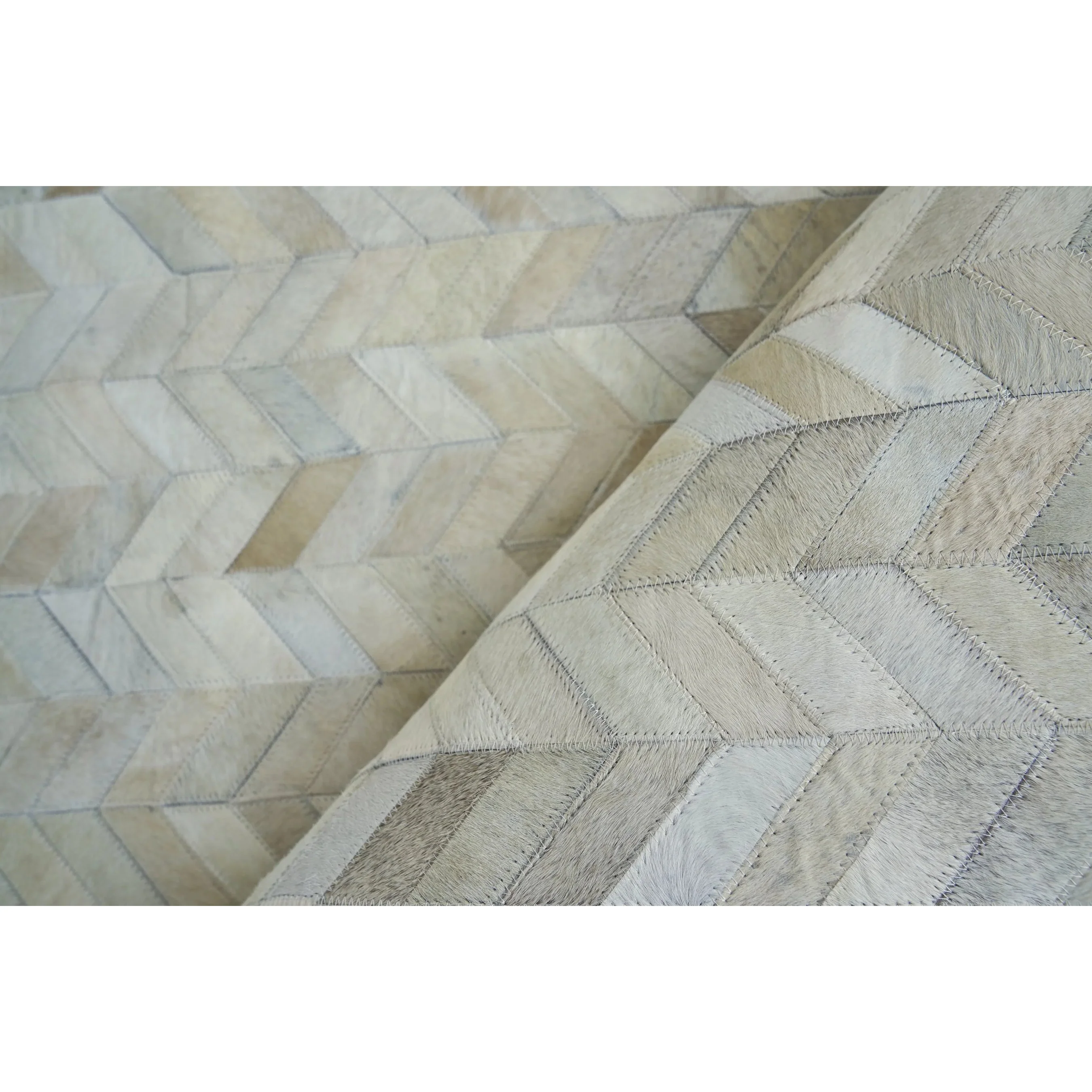 Mosaic Leather Rug - Image 13