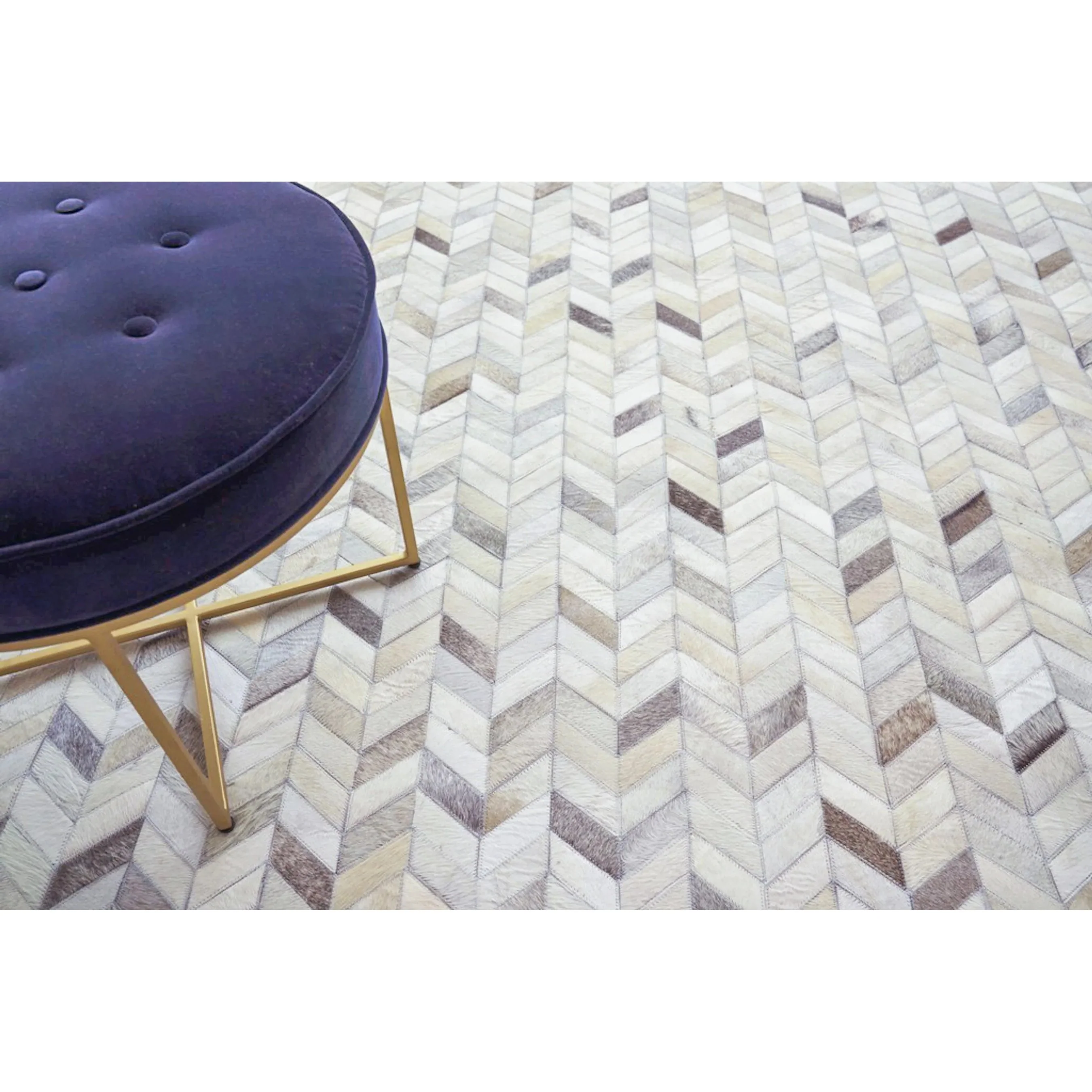 Mosaic Leather Rug - Image 22
