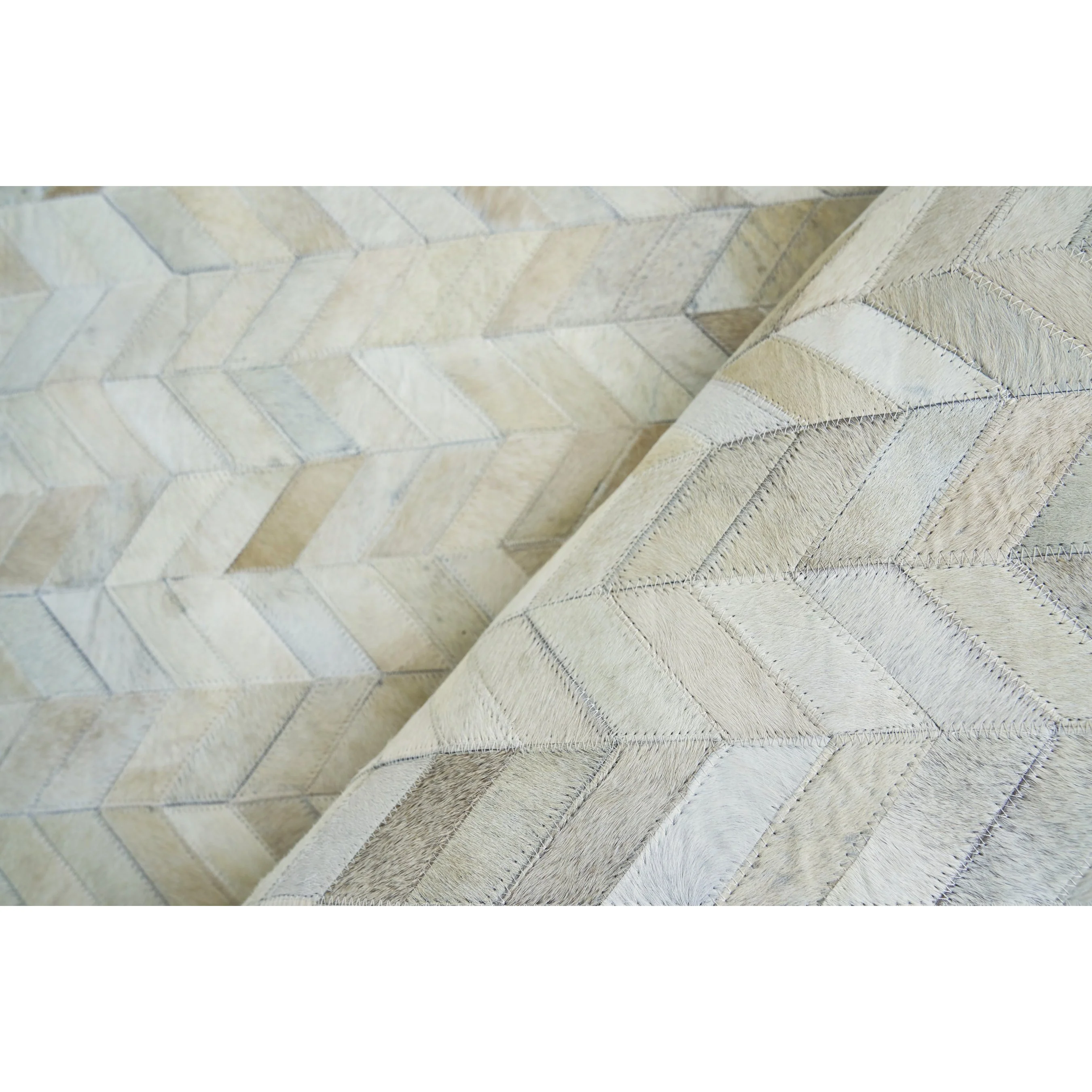 Mosaic Leather Rug - Image 7