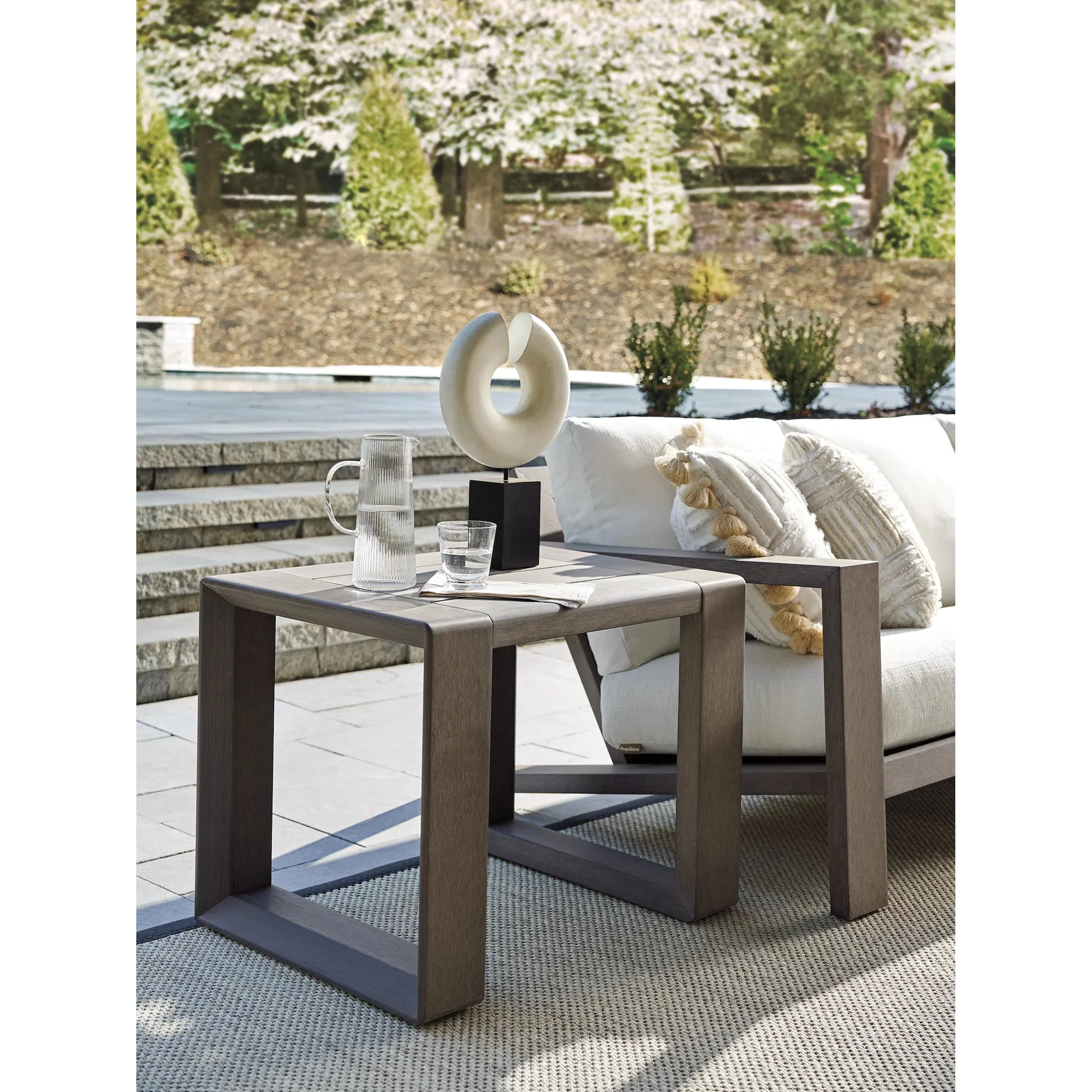 Mozambique Rectangular End Table - Image 4