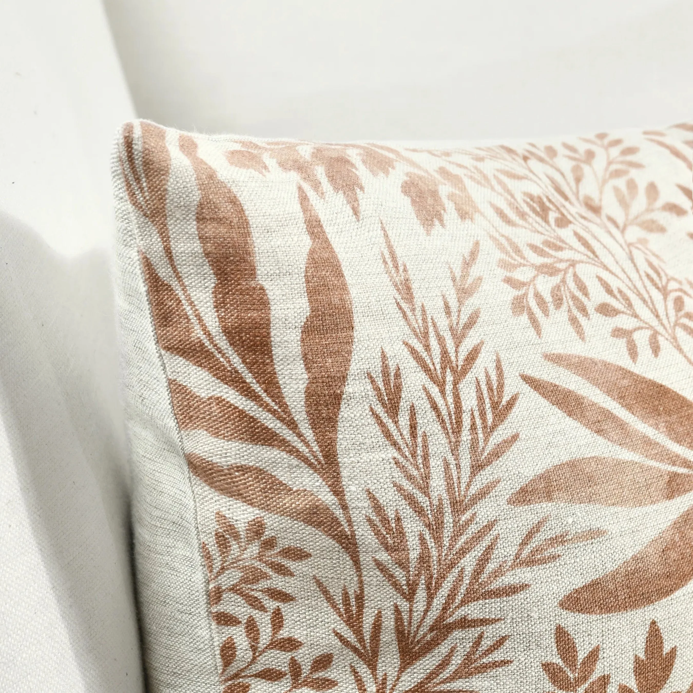 Mulberry Belgian Linen Throw Pillow - Image 21