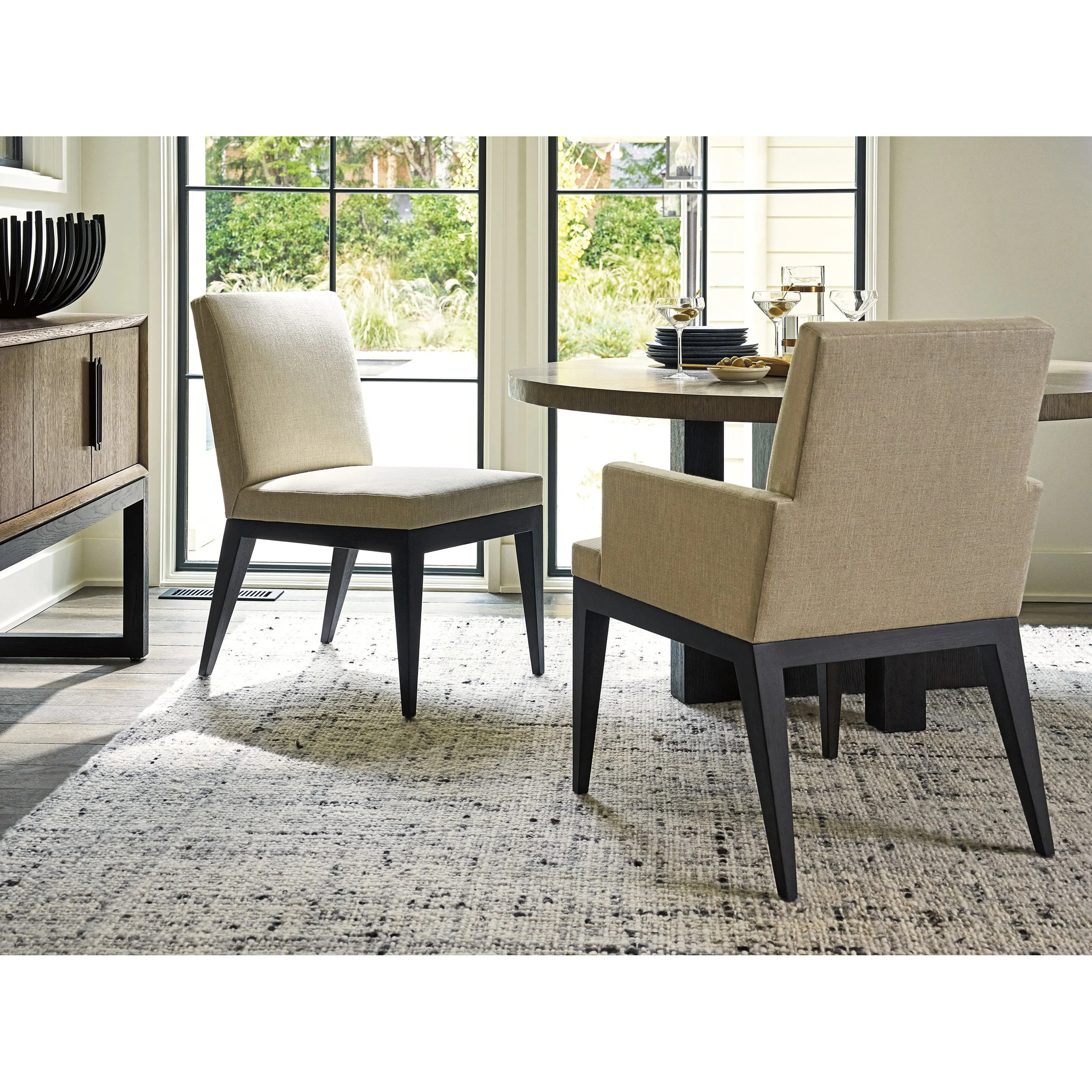 Murano Upholstered Arm Chair - Image 3